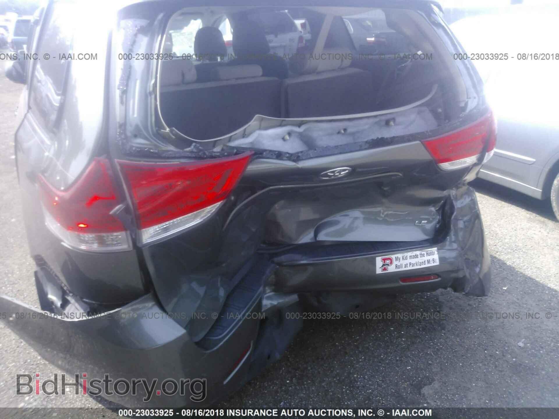2012 TOYOTA SIENNA - VIN: 5TDKK3DC0CS200838 - Фото 6