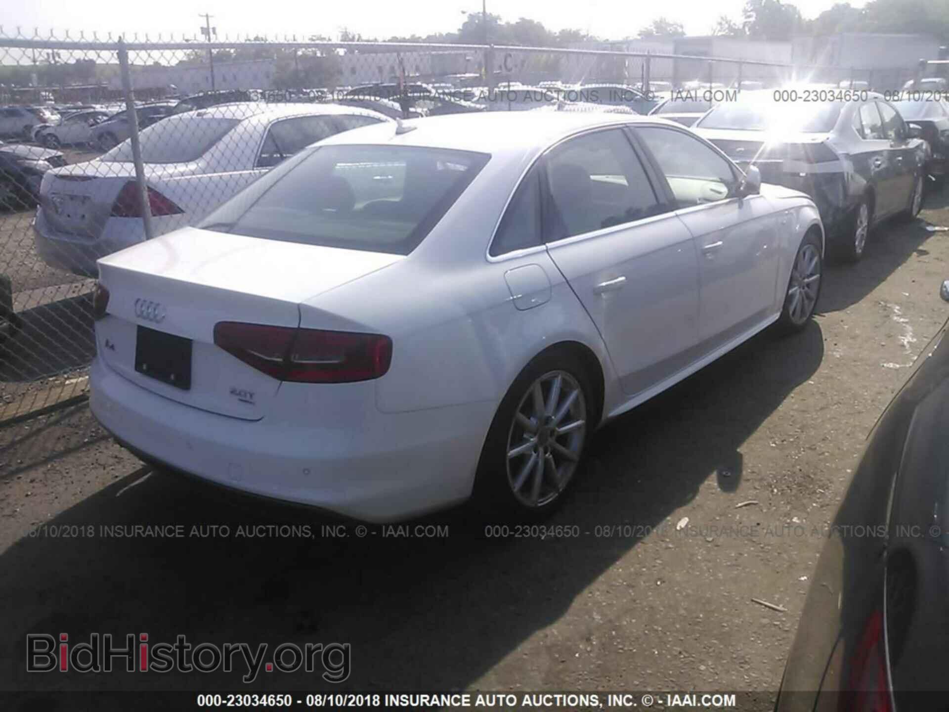 2014 Audi A4 - VIN: WAUFFAFL5EN032806 - Фото 4