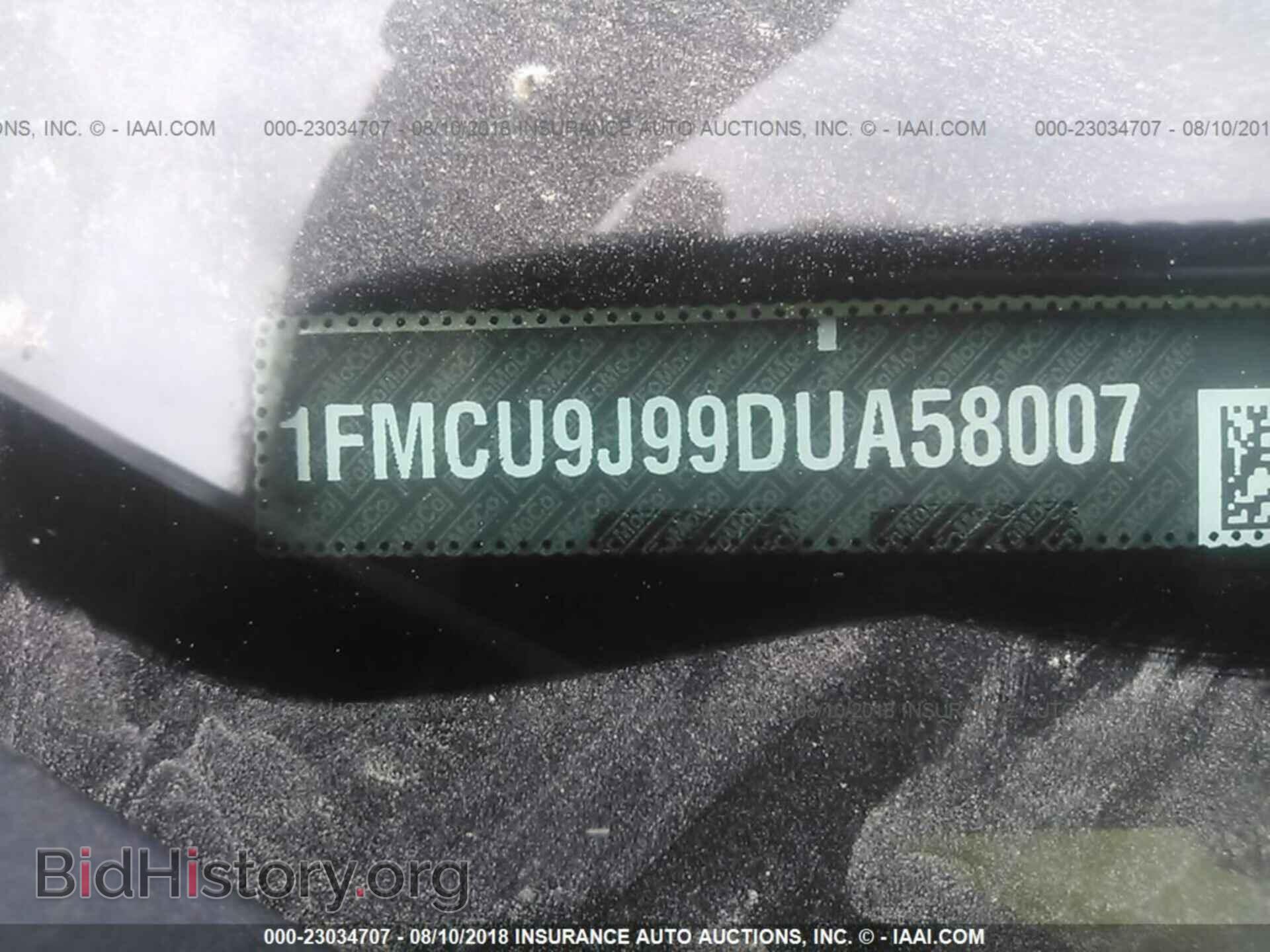 2013 Ford Escape - VIN: 1FMCU9J99DUA58007 - Фото 9