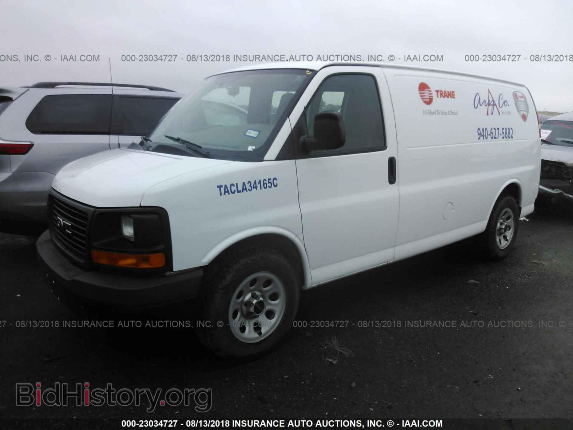 2014 Gmc Savana - VIN: 1GTS7AFX4E1120772 - Фото 2