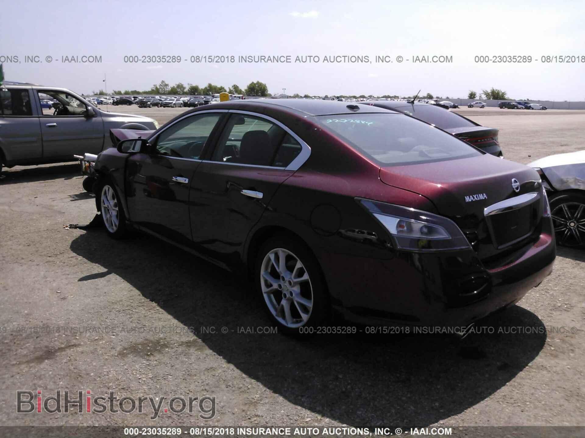 2012 Nissan Maxima - VIN: 1N4AA5AP4CC825218 - Фото 3
