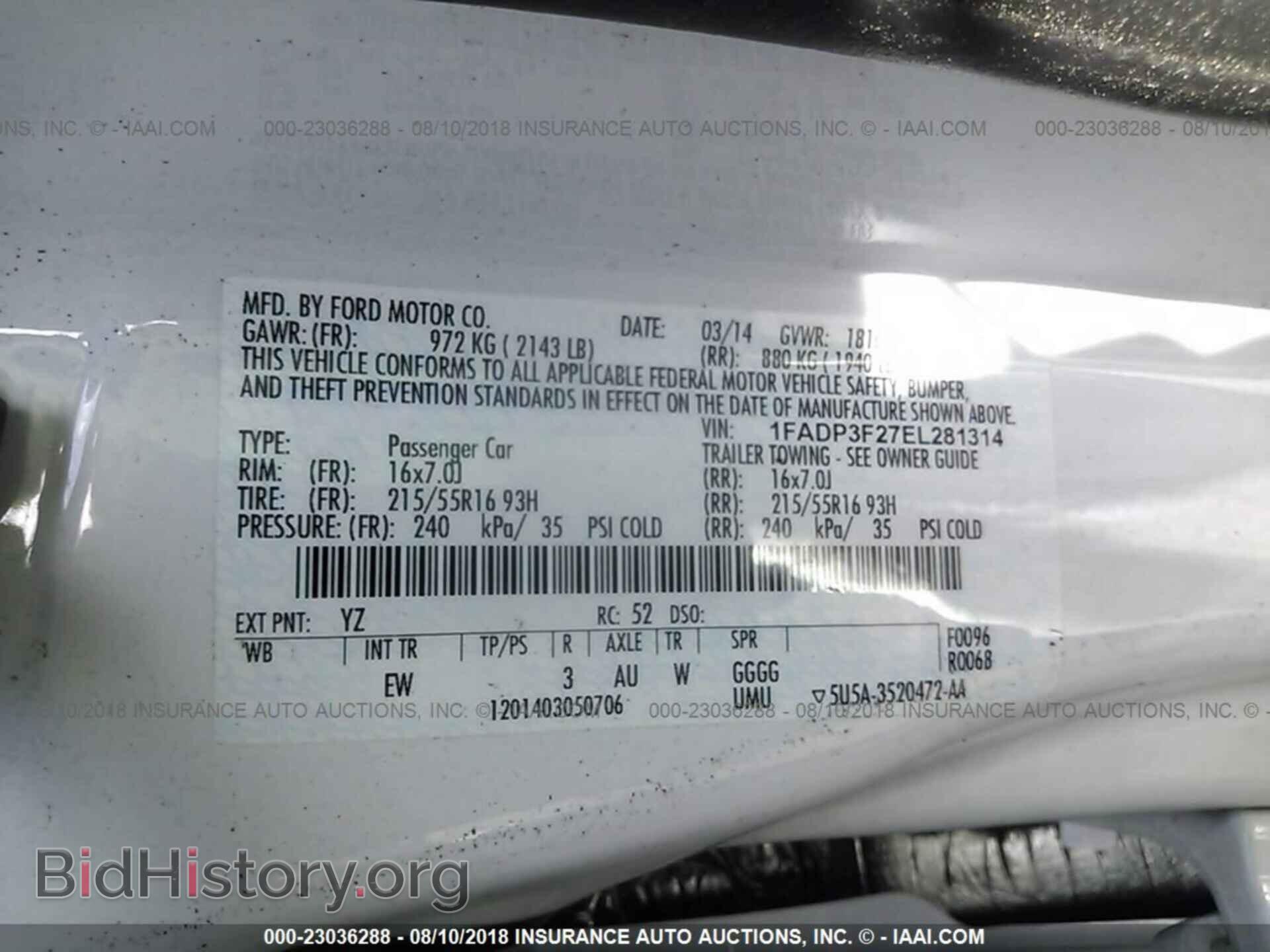 2014 Ford Focus - VIN: 1FADP3F27EL281314 - Photo 9