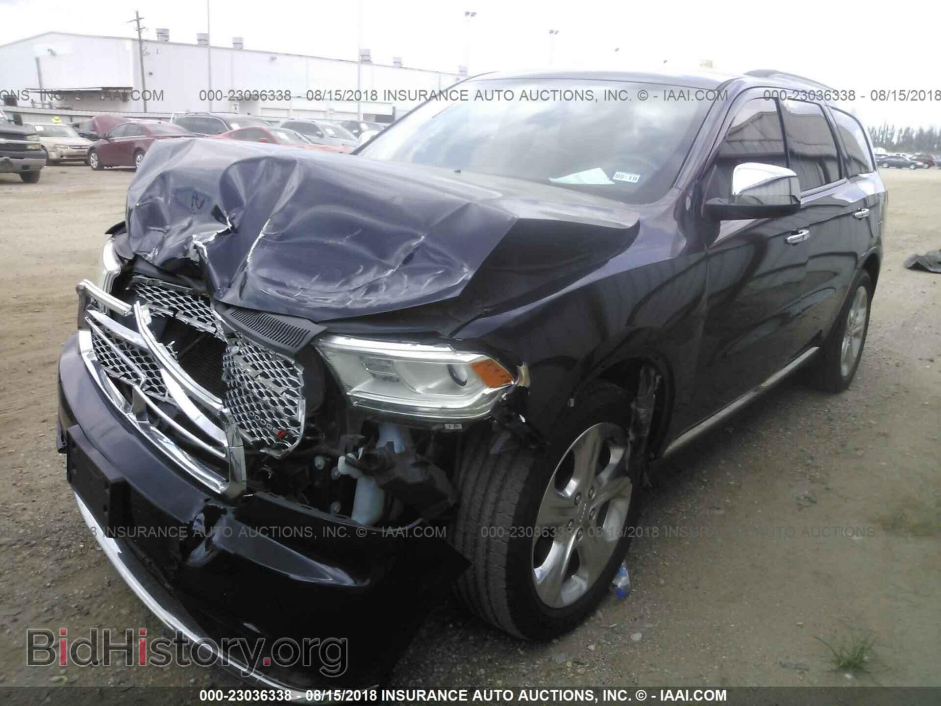 2014 Dodge Durango - VIN: 1C4RDHAG2EC970489 - Фото 2