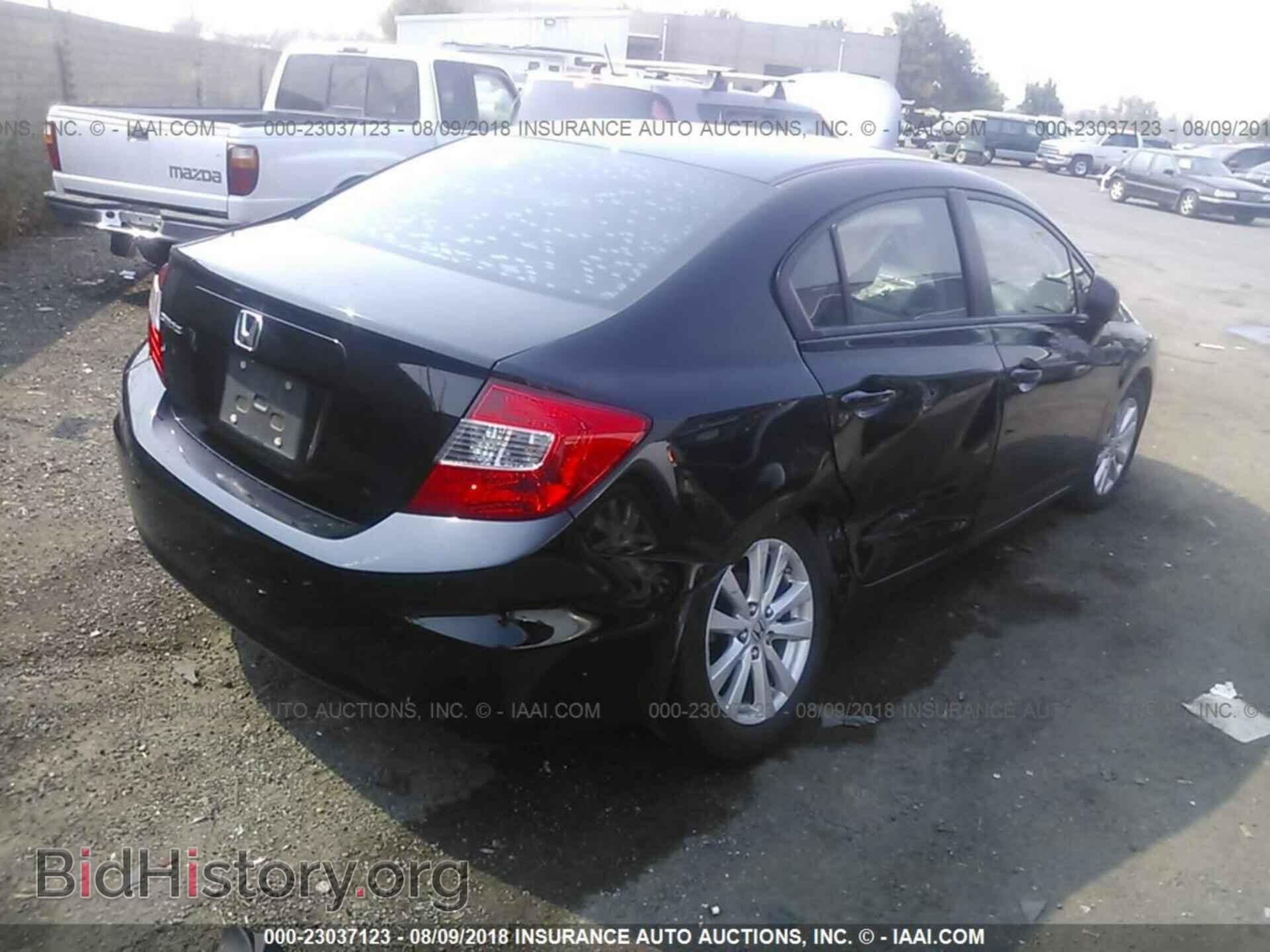2012 Honda Civic - VIN: 19XFB2F85CE378470 - Фото 4