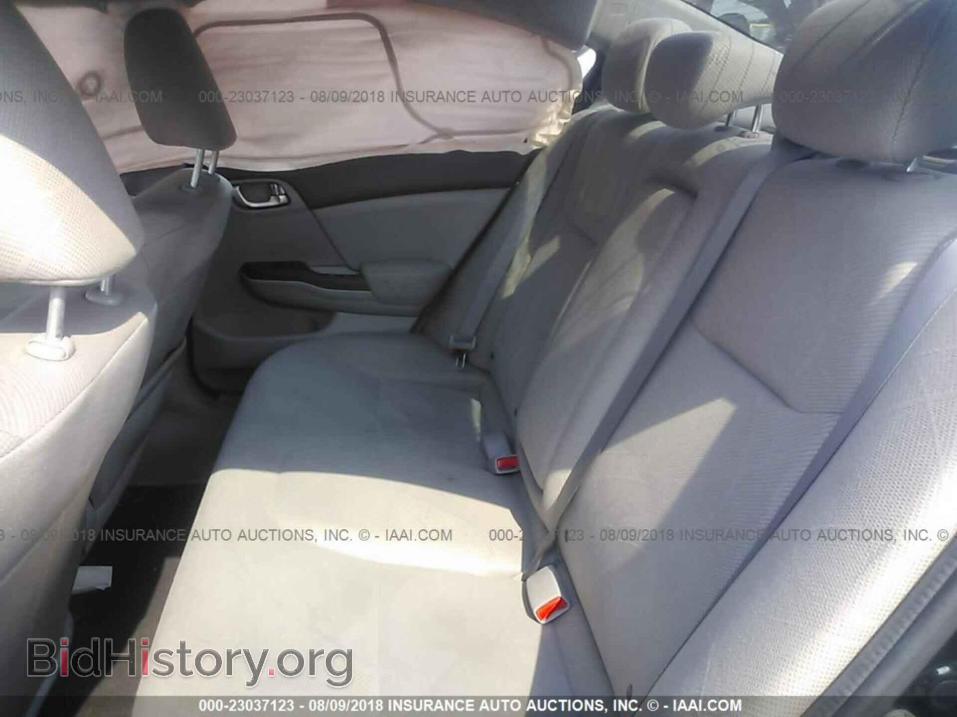 2012 Honda Civic - VIN: 19XFB2F85CE378470 - Фото 8