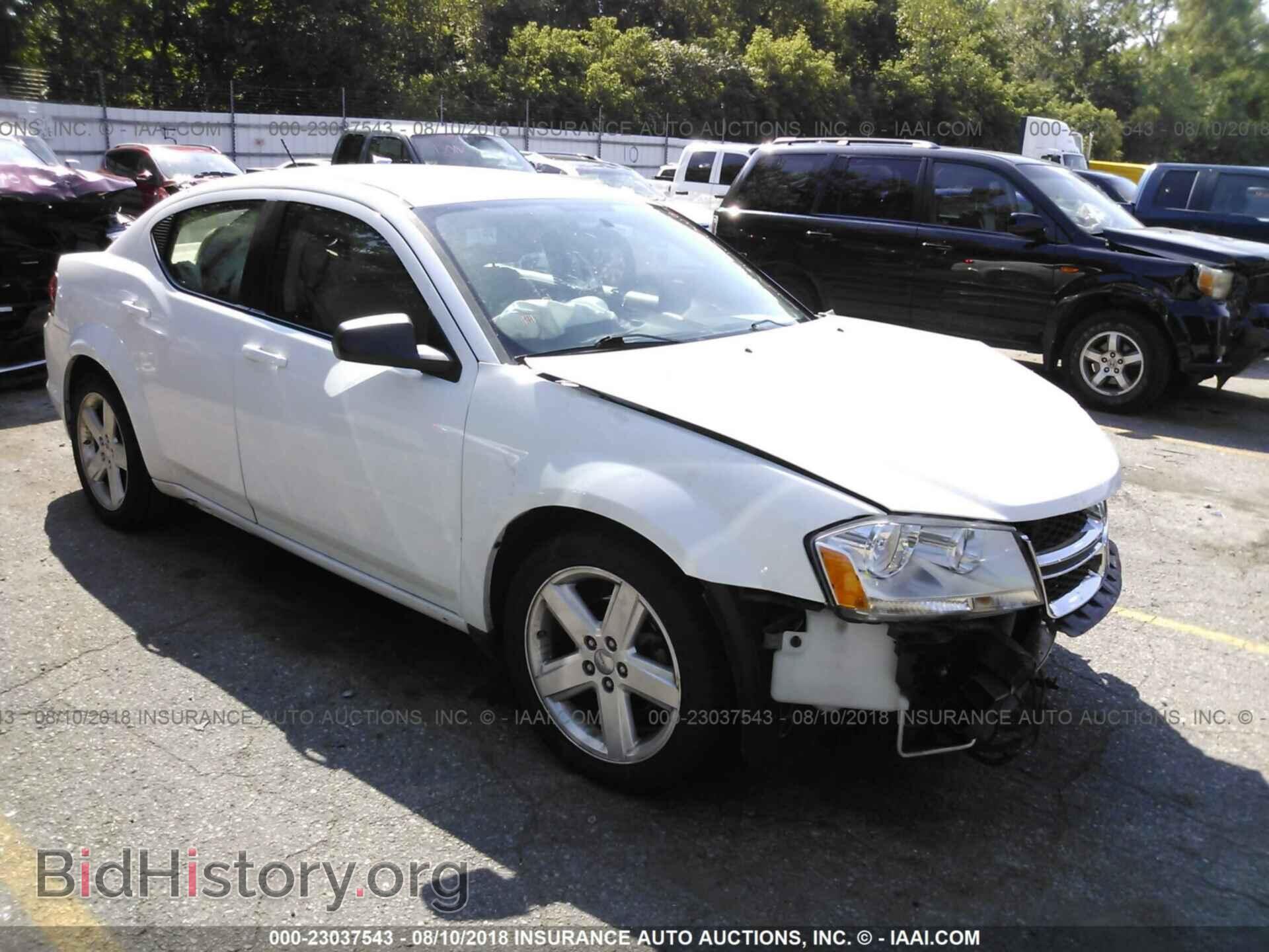 Фотография 1C3CDZAB7DN536043 - Dodge Avenger 2013