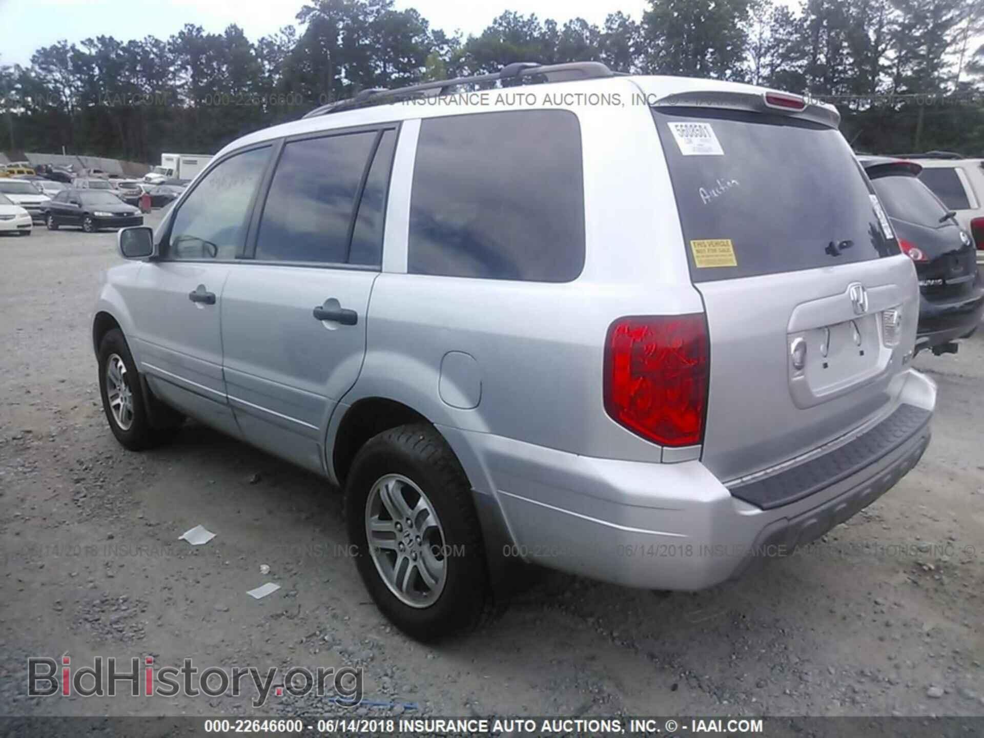 2005 HONDA PILOT - VIN: 5FNYF18625B015575 - Photo 3