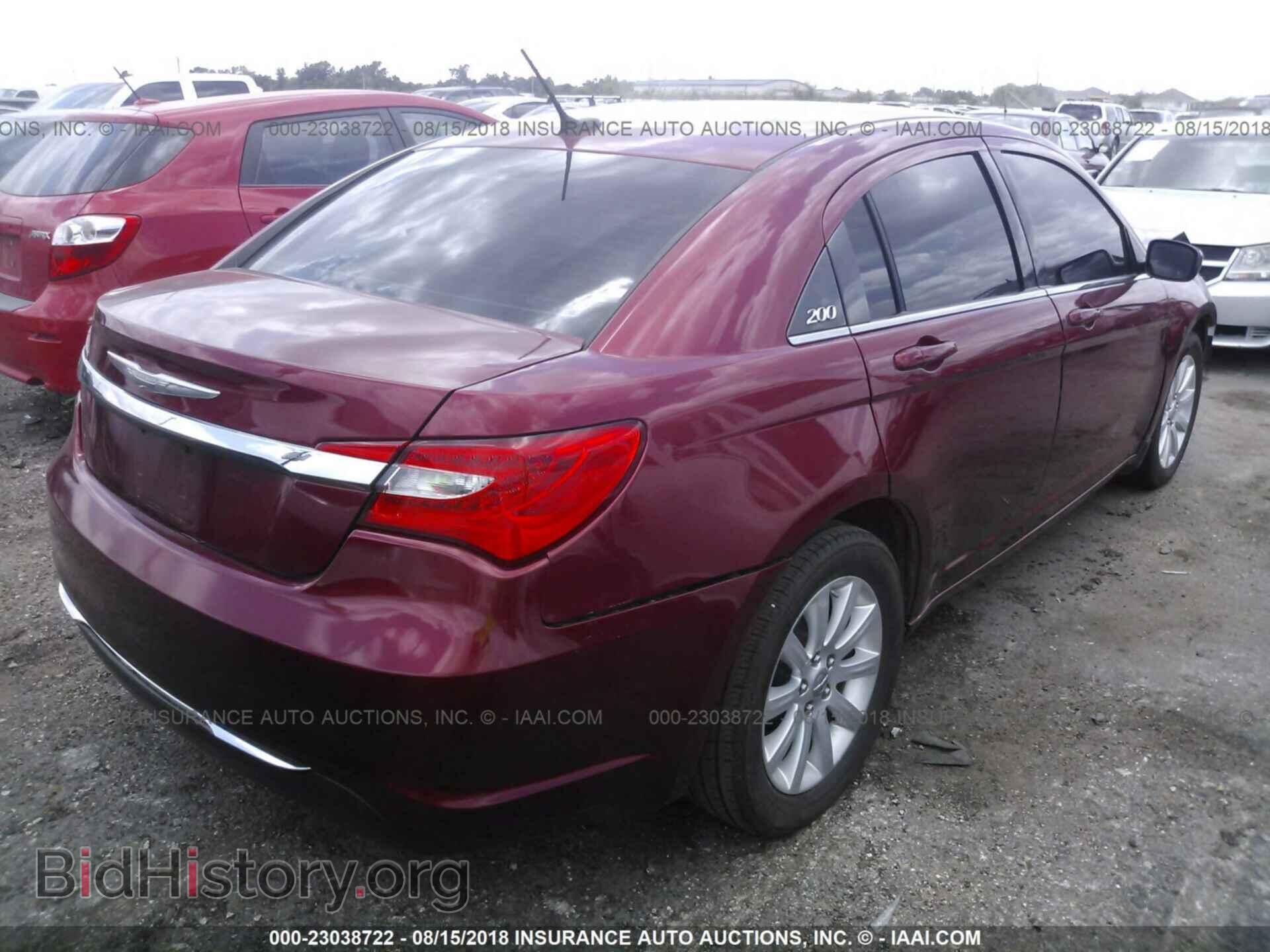 2013 Chrysler 200 - VIN: 1C3CCBBB8DN599967 - Фото 4