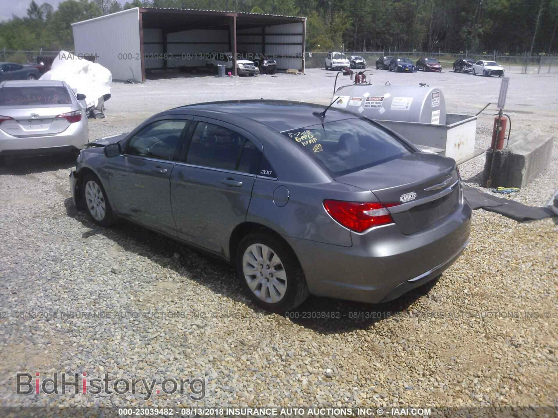 2012 Chrysler 200 - VIN: 1C3CCBAB9CN218742 - Фото 3
