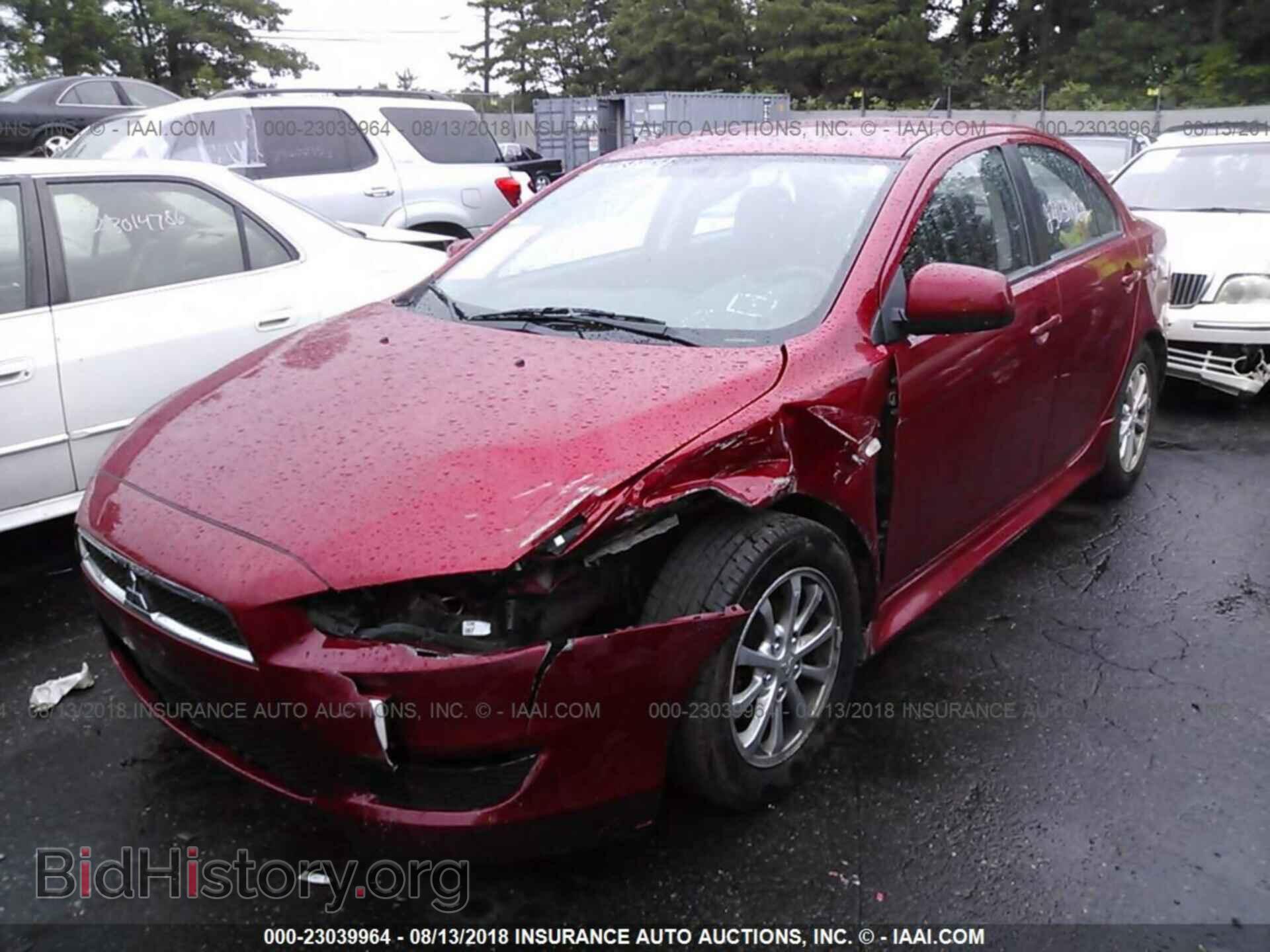 2014 Mitsubishi Lancer - VIN: JA32U2FU5EU011240 - Фото 2