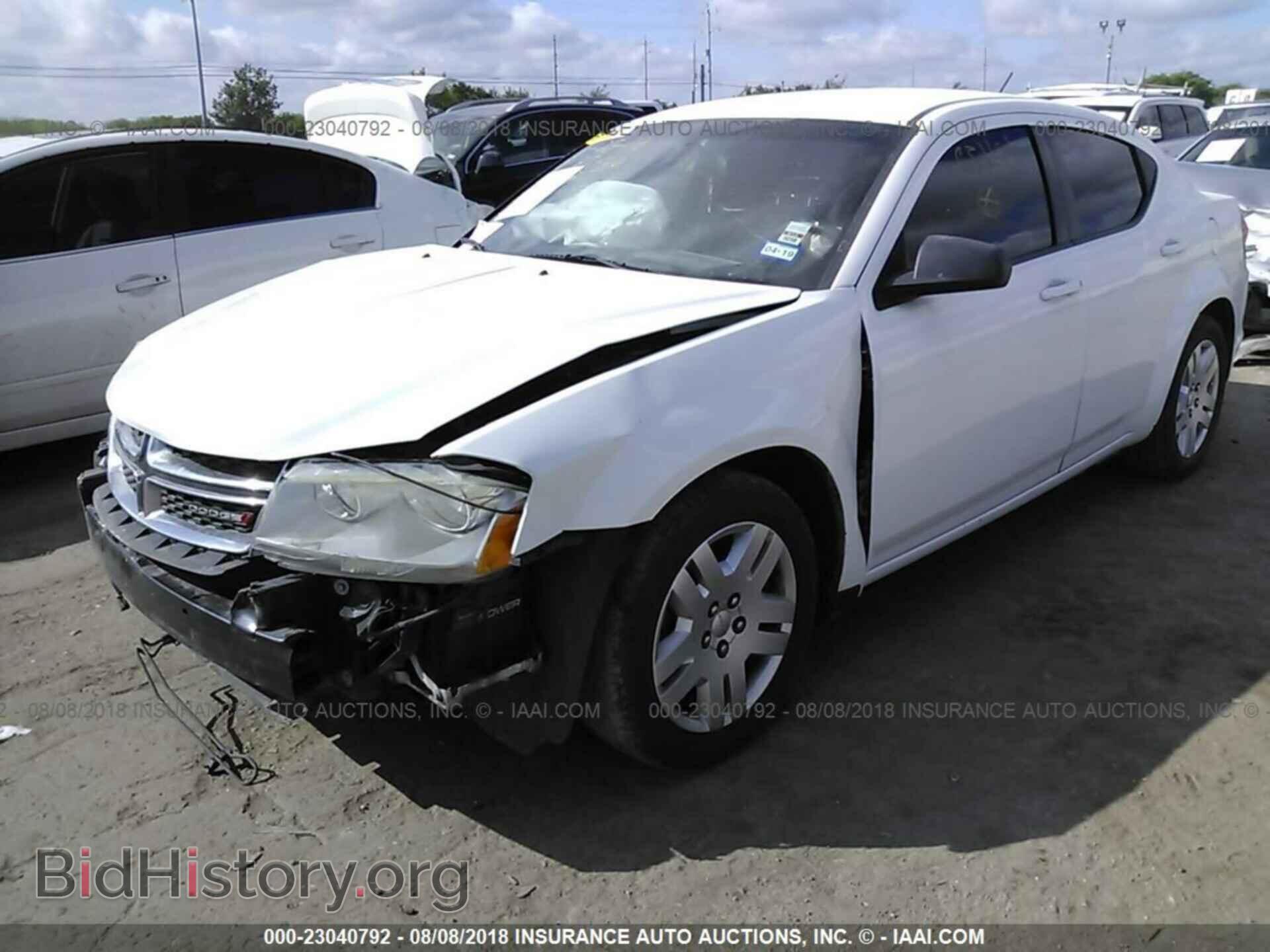2013 Dodge Avenger - VIN: 1C3CDZAB4DN654163 - Photo 2