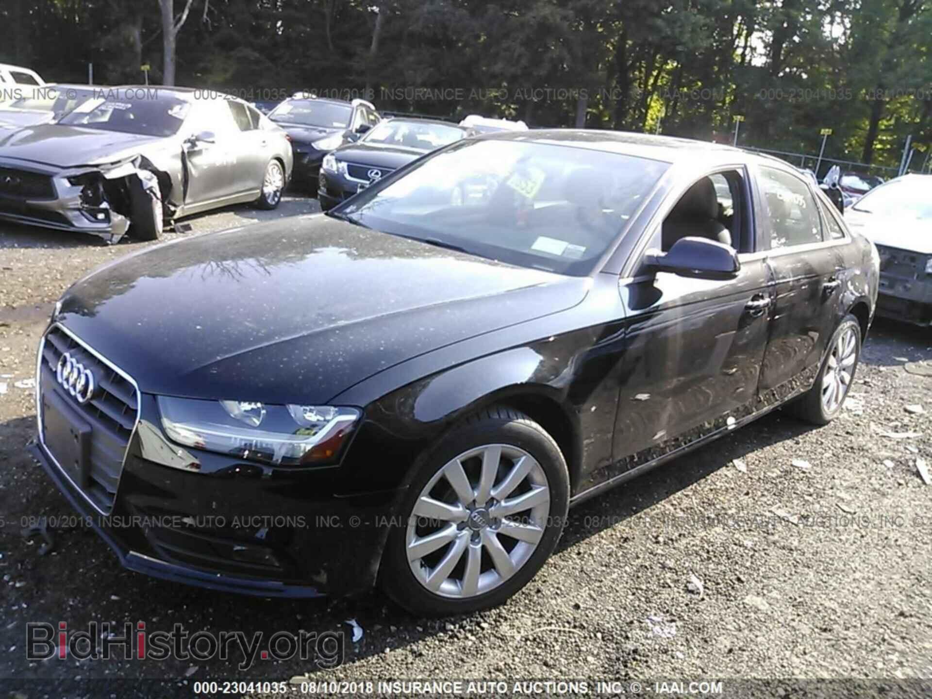 2014 AUDI A4 - VIN: WAUBFAFL0EN019251 - Photo 2