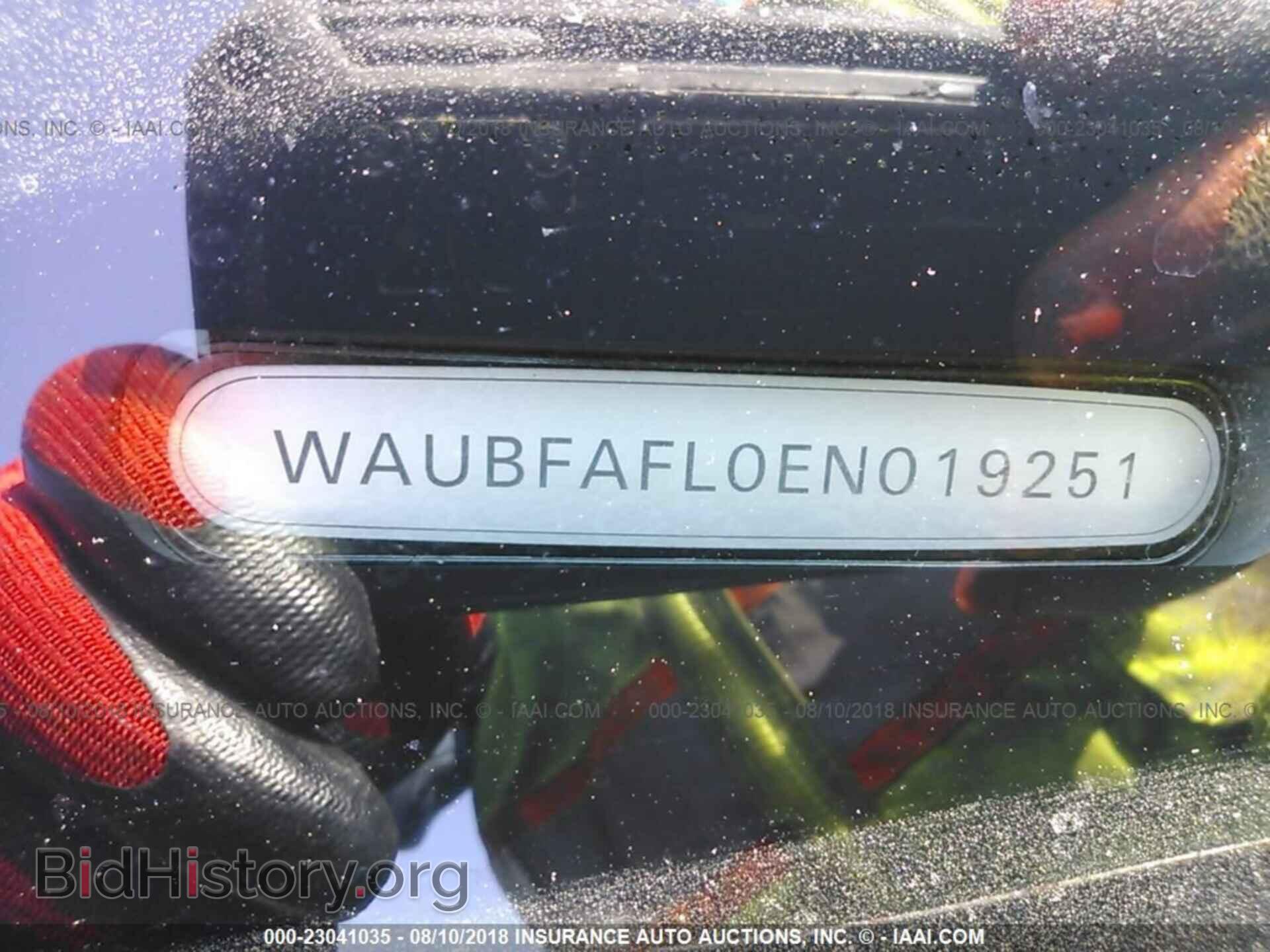 2014 AUDI A4 - VIN: WAUBFAFL0EN019251 - Photo 9
