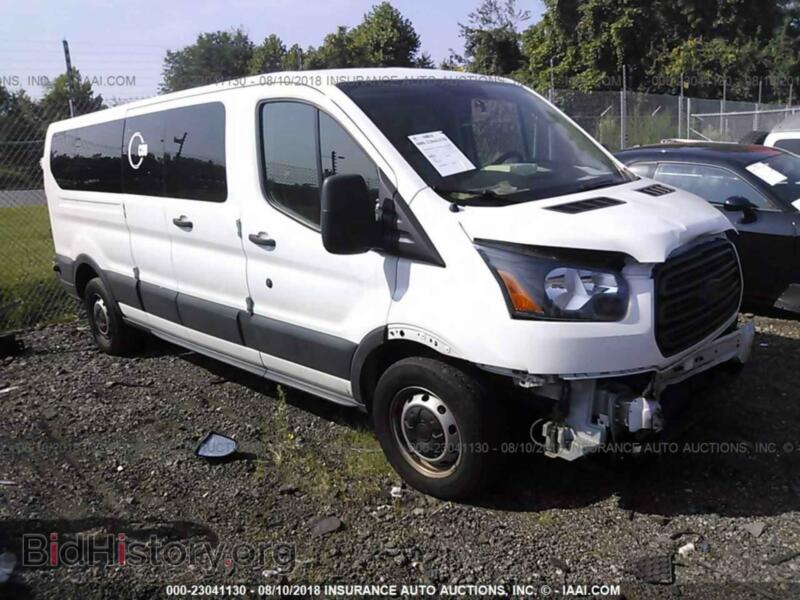 2015 Ford TRANSIT (VIN 1FBZX2ZM2FKA57452) — photo 1 of 10, IAAI, damage: front end