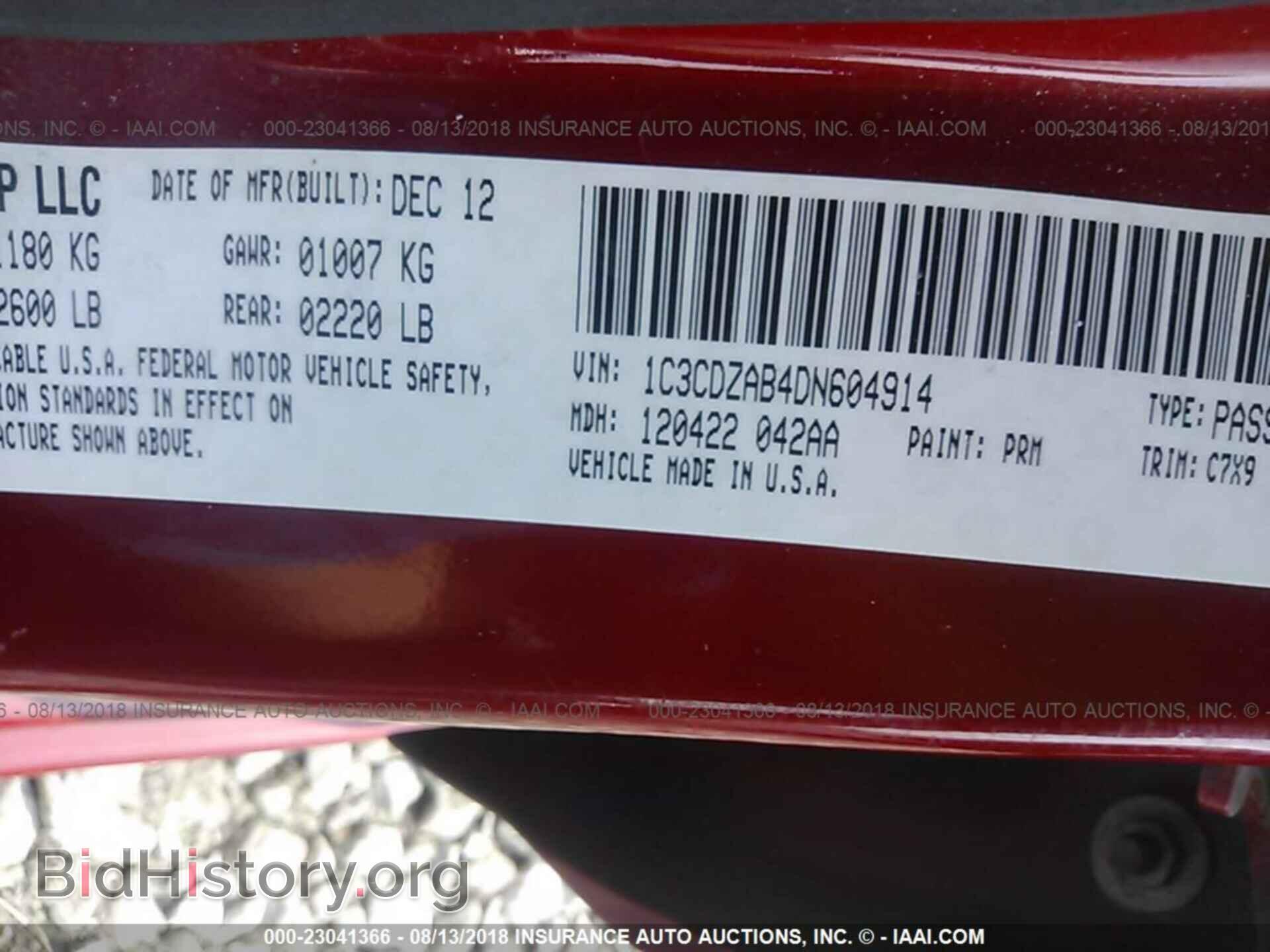 2013 Dodge Avenger - VIN: 1C3CDZAB4DN604914 - Photo 9