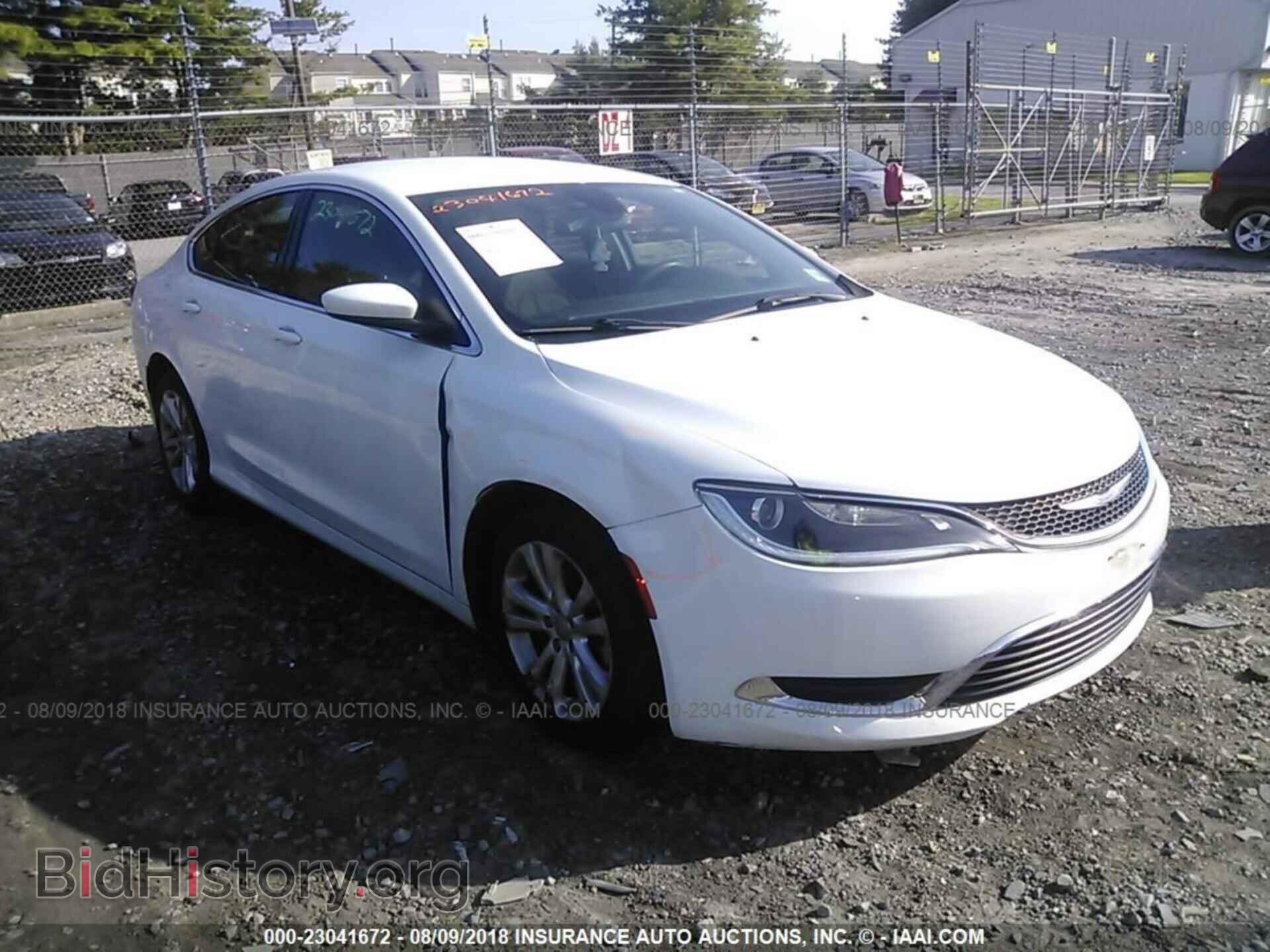 Фотография 1C3CCCAB5FN628688 - Chrysler 200 2015