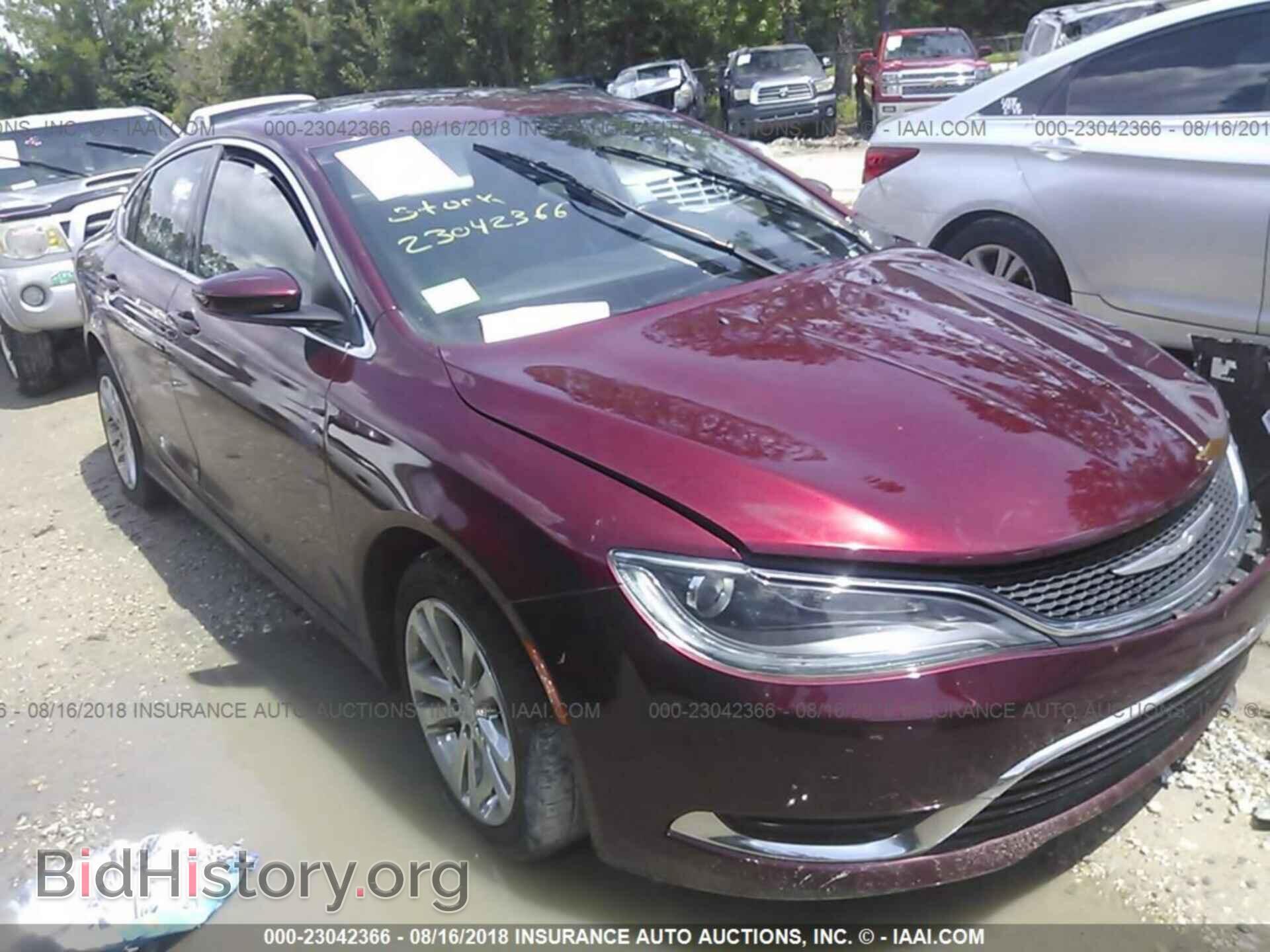 Photo 1C3CCCAB8FN694510 - Chrysler 200 2015