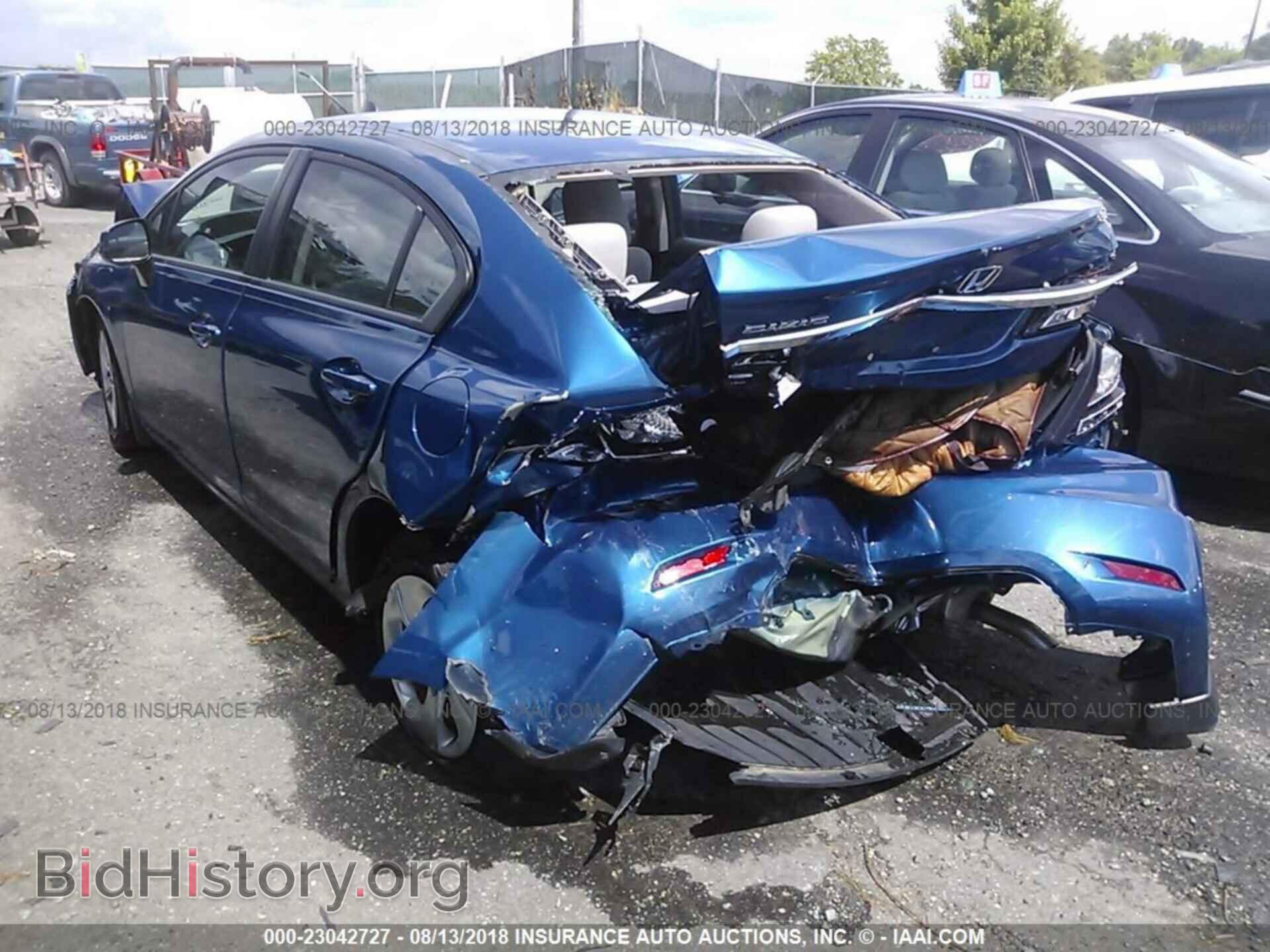 2013 Honda Civic - VIN: 2HGFB2F51DH566500 - Фото 3