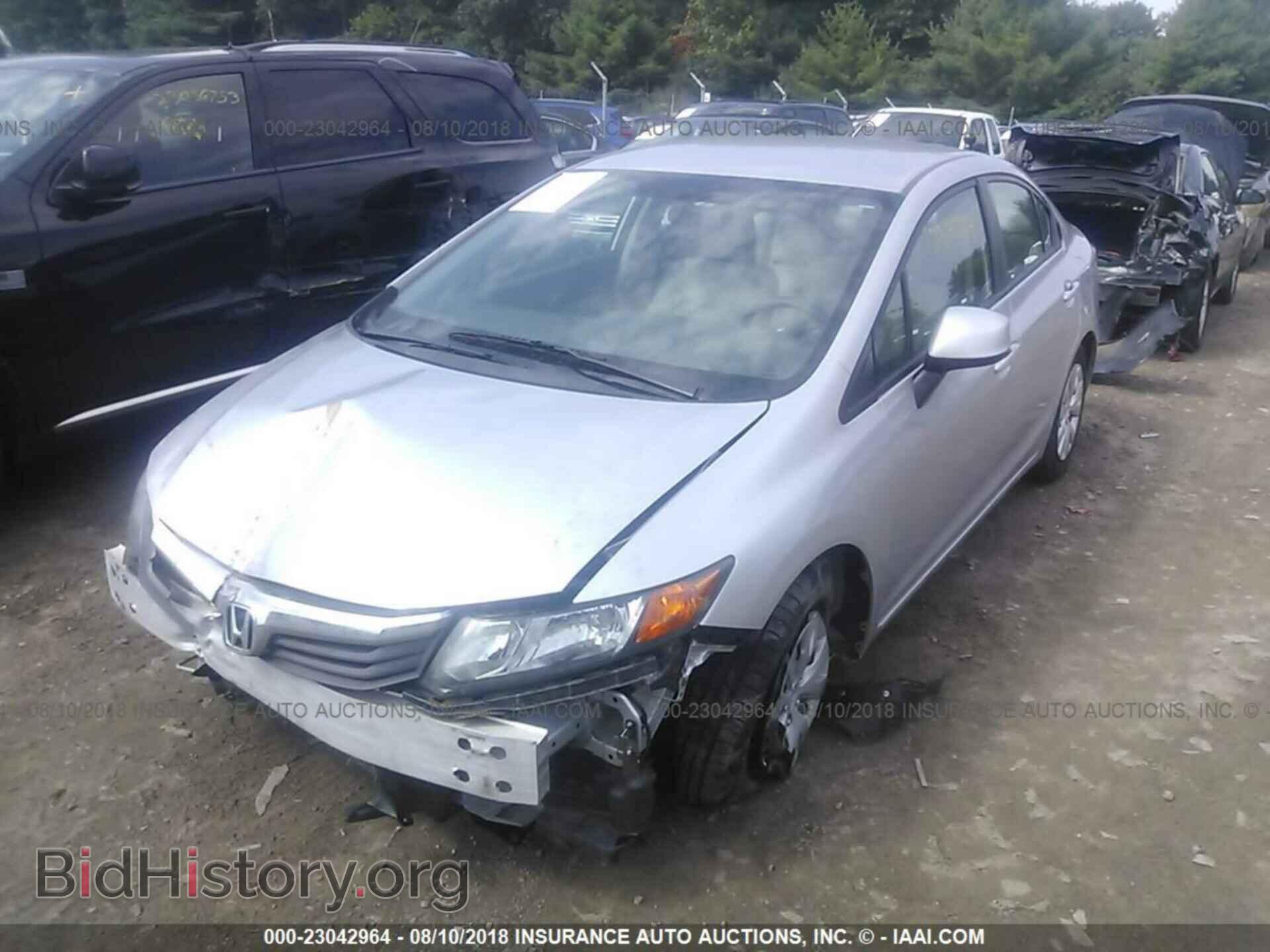 2012 Honda Civic - VIN: 19XFB2F53CE073734 - Photo 2