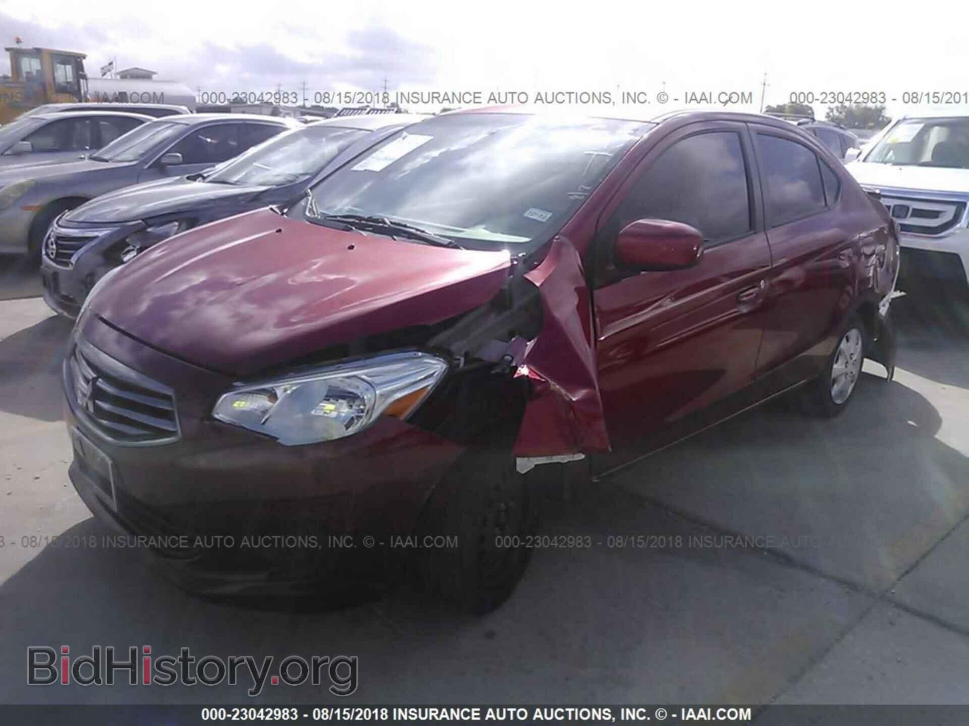 2017 Mitsubishi Mirage - VIN: ML32F3FJ2HHF09700 - Фото 2