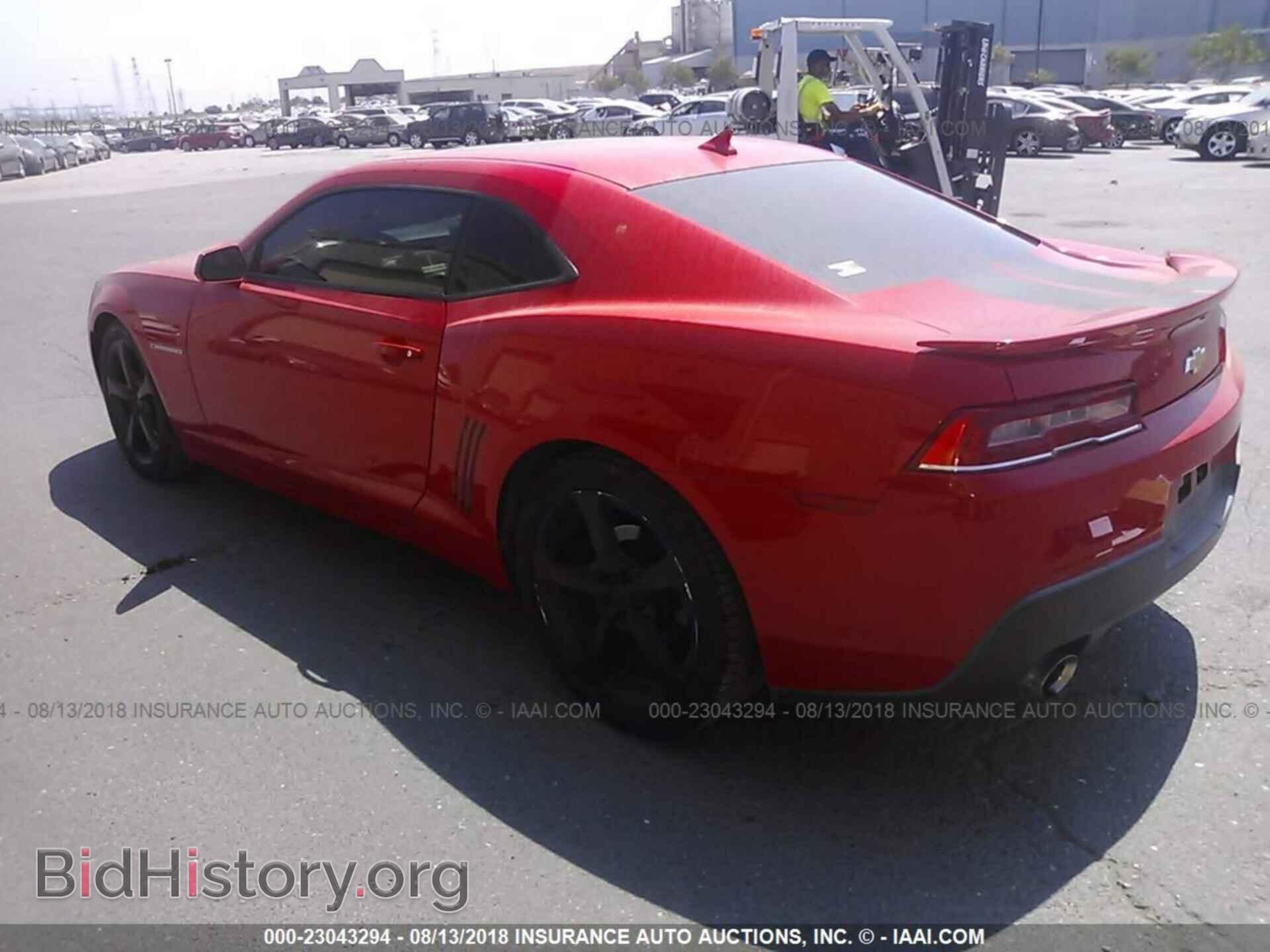 2014 CHEVROLET CAMARO - VIN: 2G1FC1E36E9150291 - Фото 3
