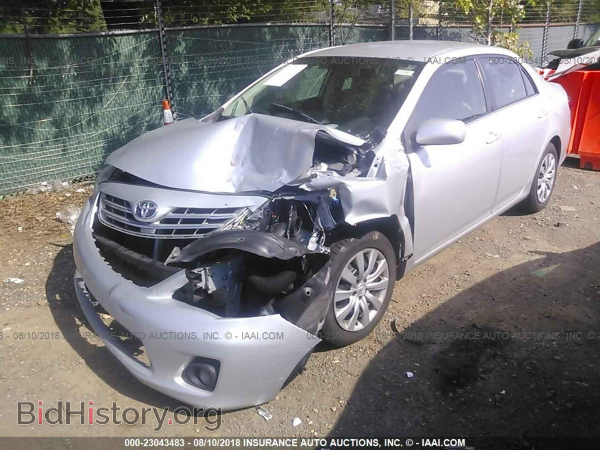2013 Toyota Corolla - VIN: 2T1BU4EE2DC083435 - Фото 2