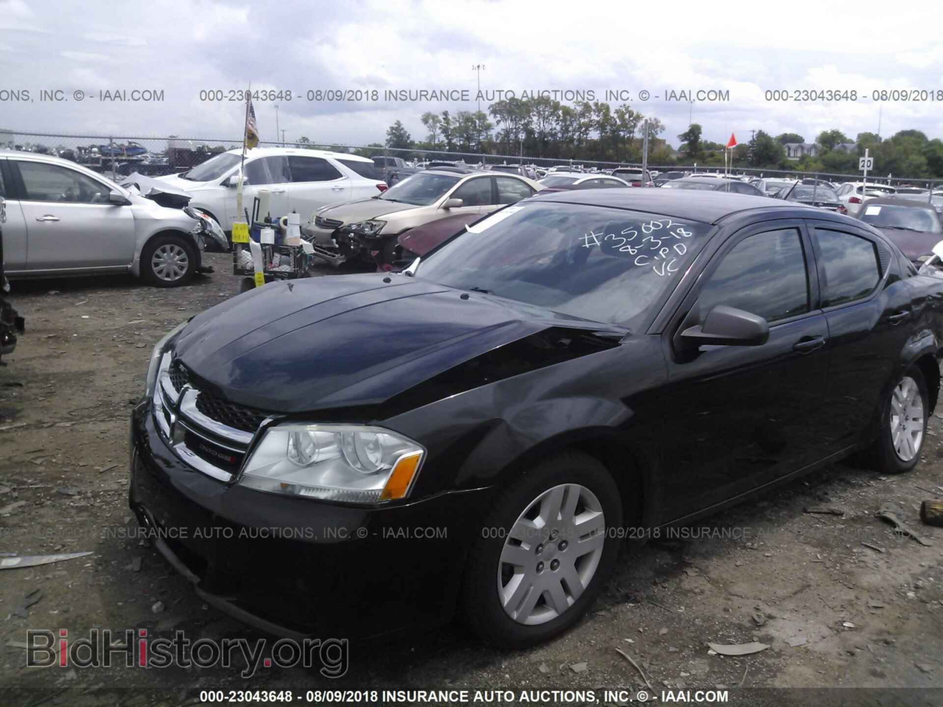 2013 Dodge Avenger - VIN: 1C3CDZAB0DN529807 - Photo 2