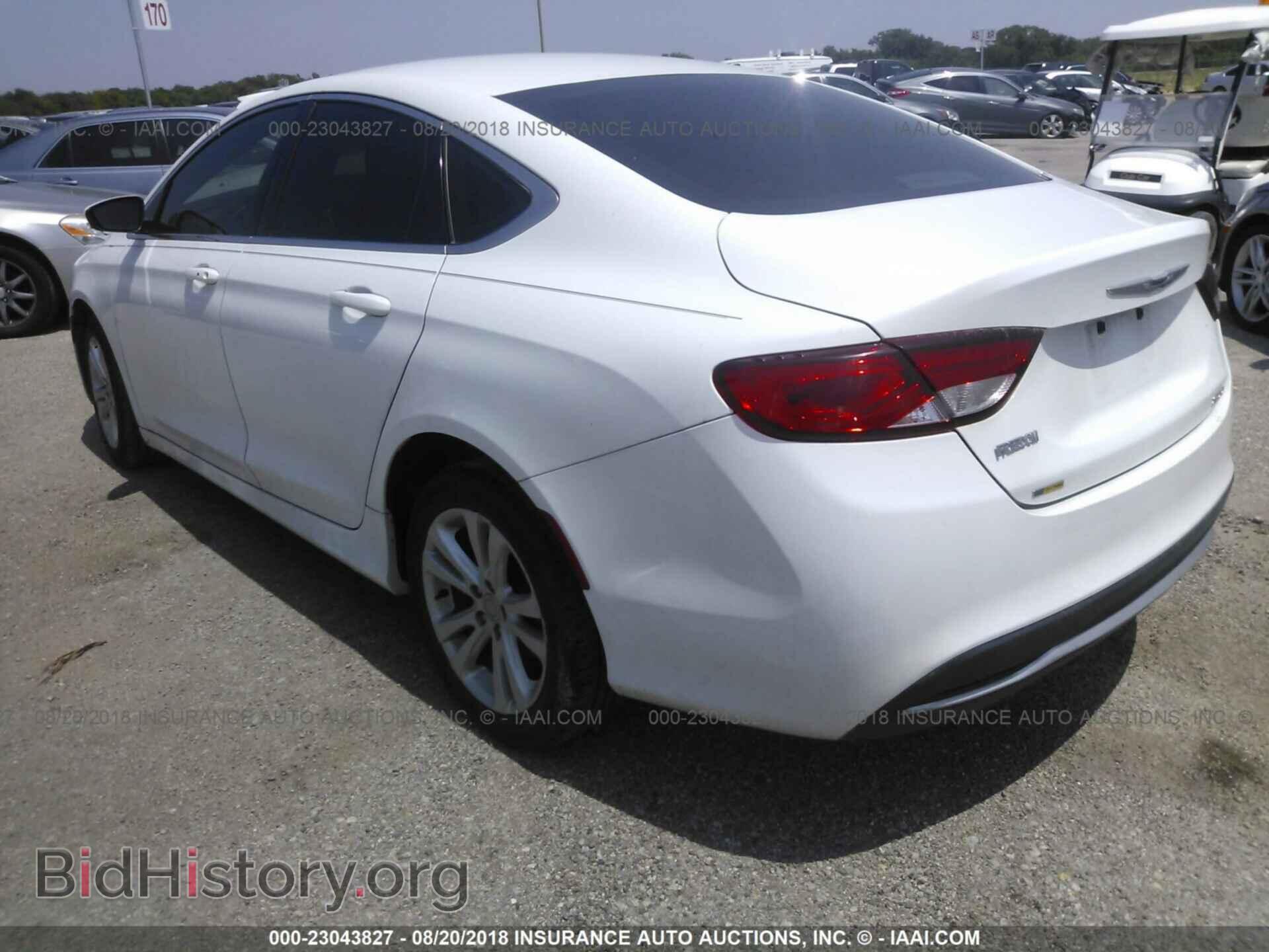 2015 Chrysler 200 - VIN: 1C3CCCAB5FN569853 - Фото 3