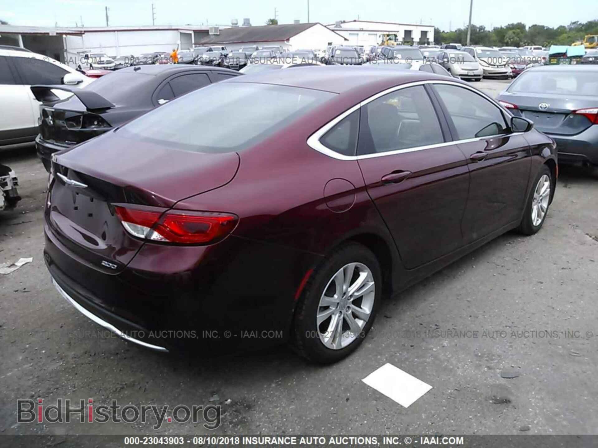 2015 Chrysler 200 - VIN: 1C3CCCABXFN550487 - Photo 4