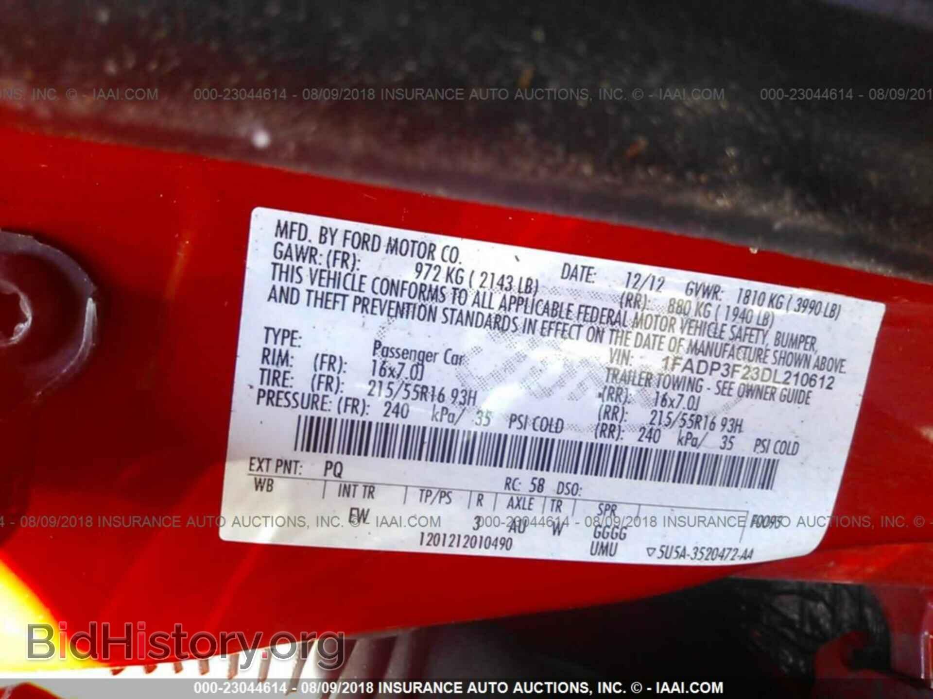 2013 Ford Focus - VIN: 1FADP3F23DL210612 - Photo 9