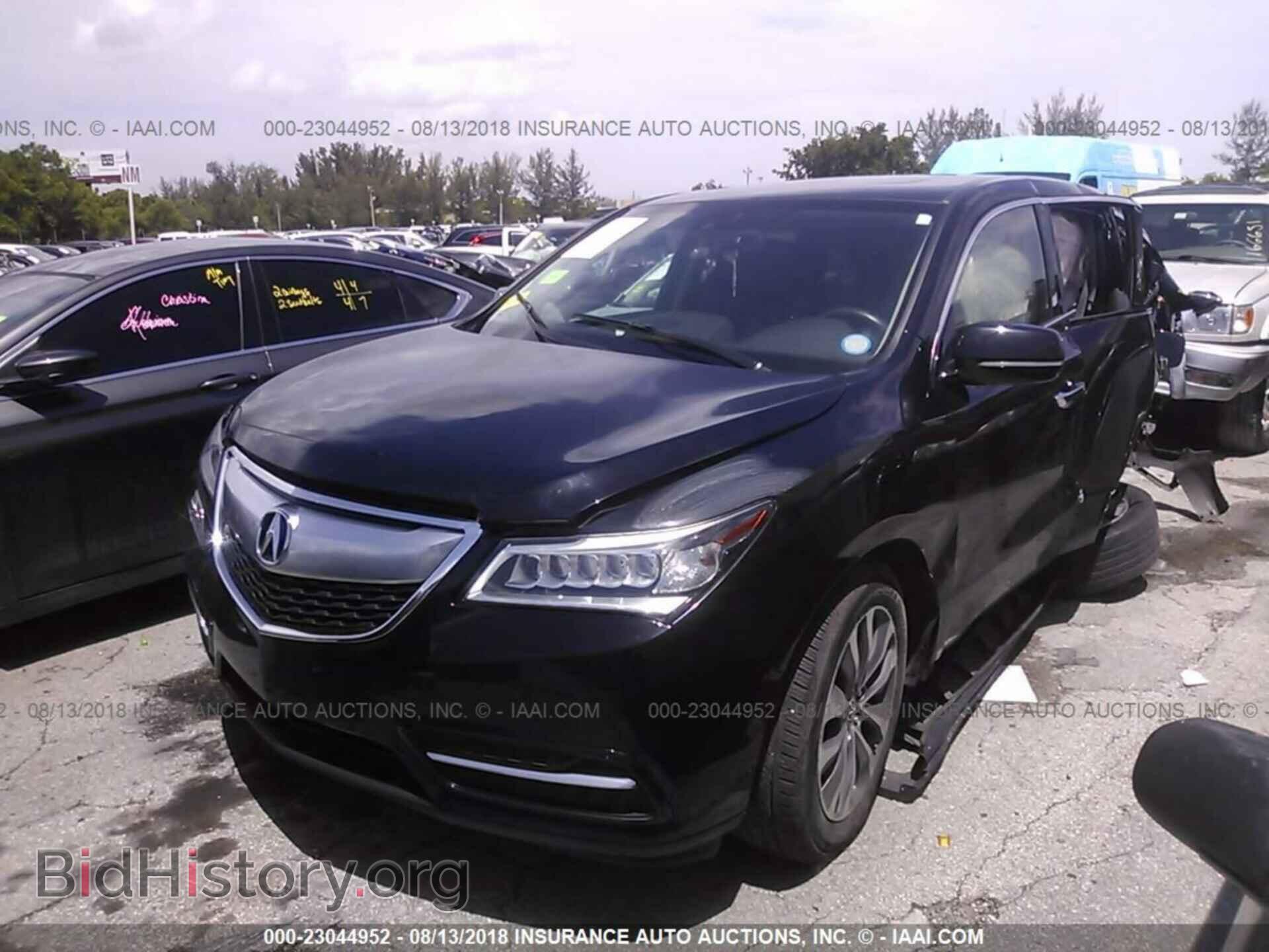 2014 ACURA MDX - VIN: 5FRYD3H48EB005308 - Фото 2
