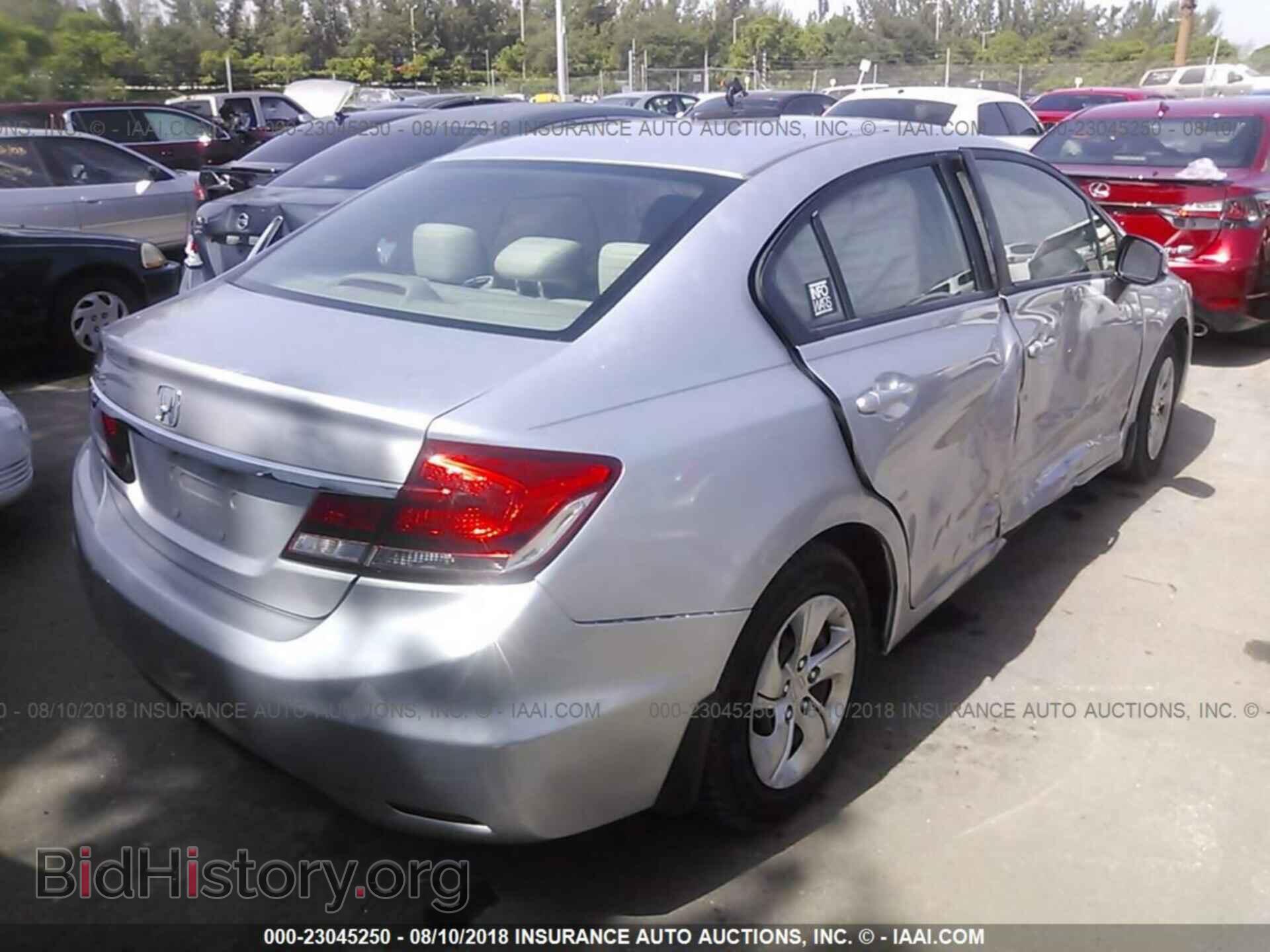 2013 Honda Civic - VIN: 19XFB2F53DE005497 - Фото 4