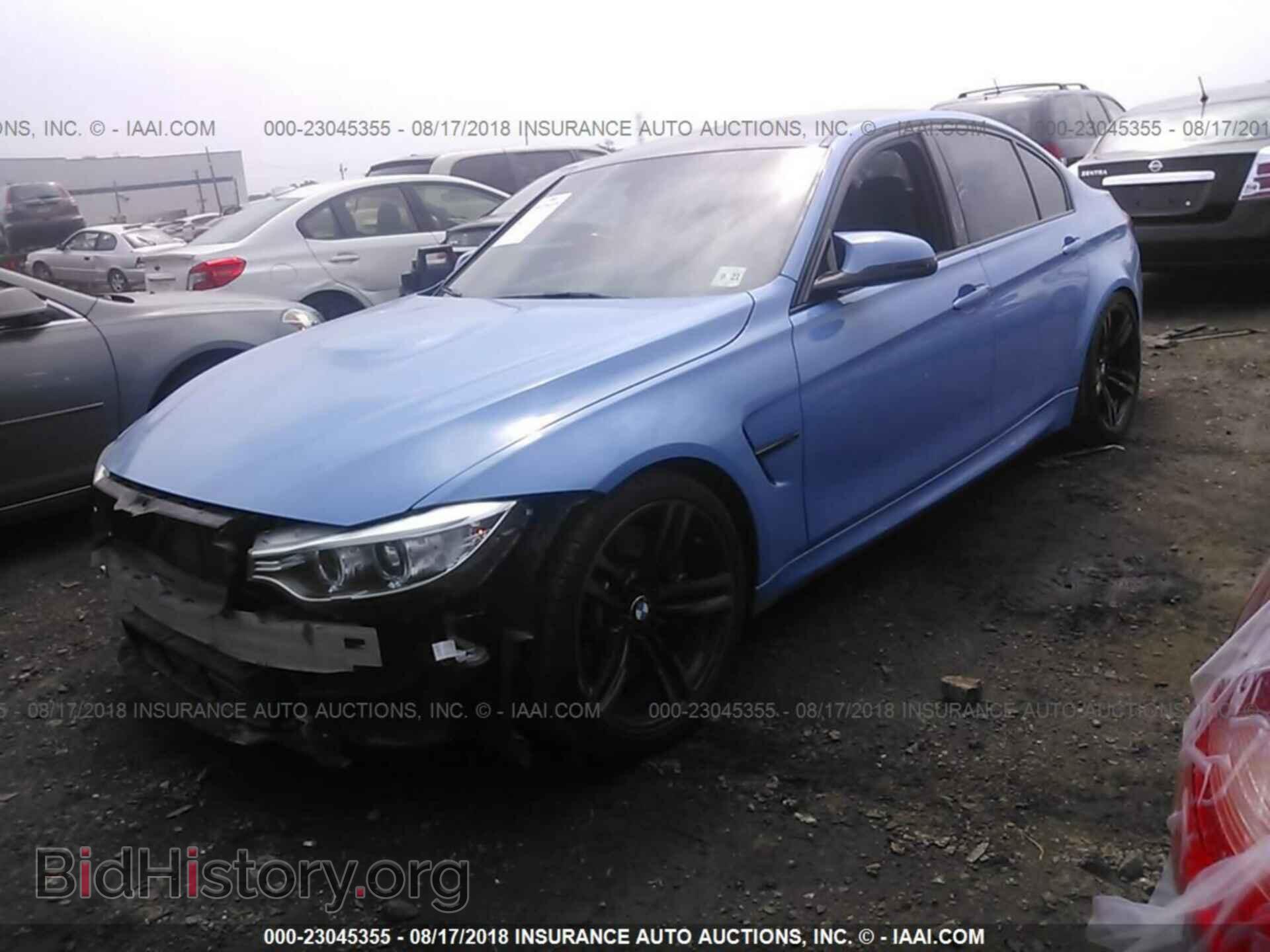 2016 Bmw M3 - VIN: WBS8M9C51GP966936 - Фото 2