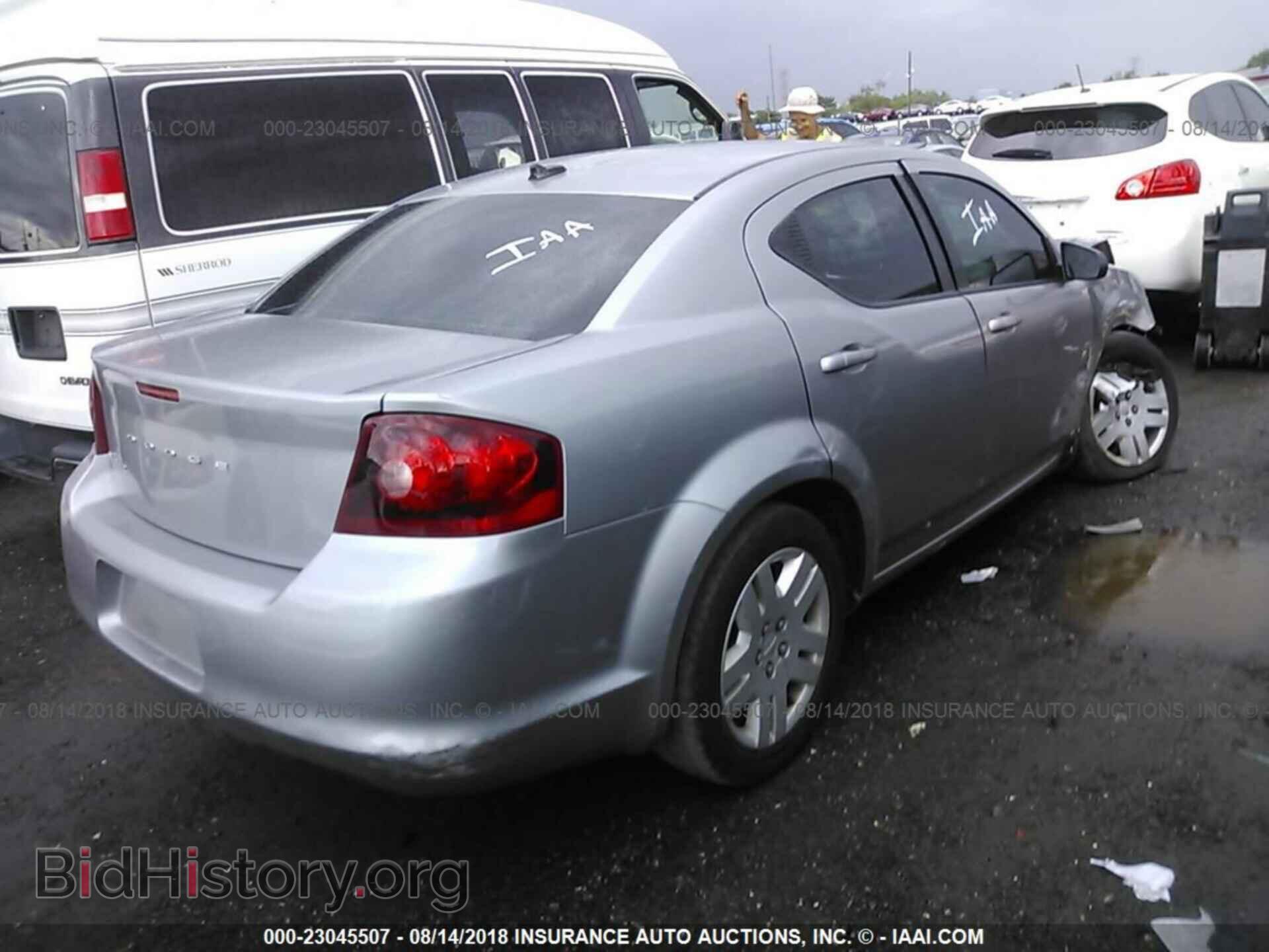 2013 DODGE AVENGER - VIN: 1C3CDZAB9DN754470 - Фото 4