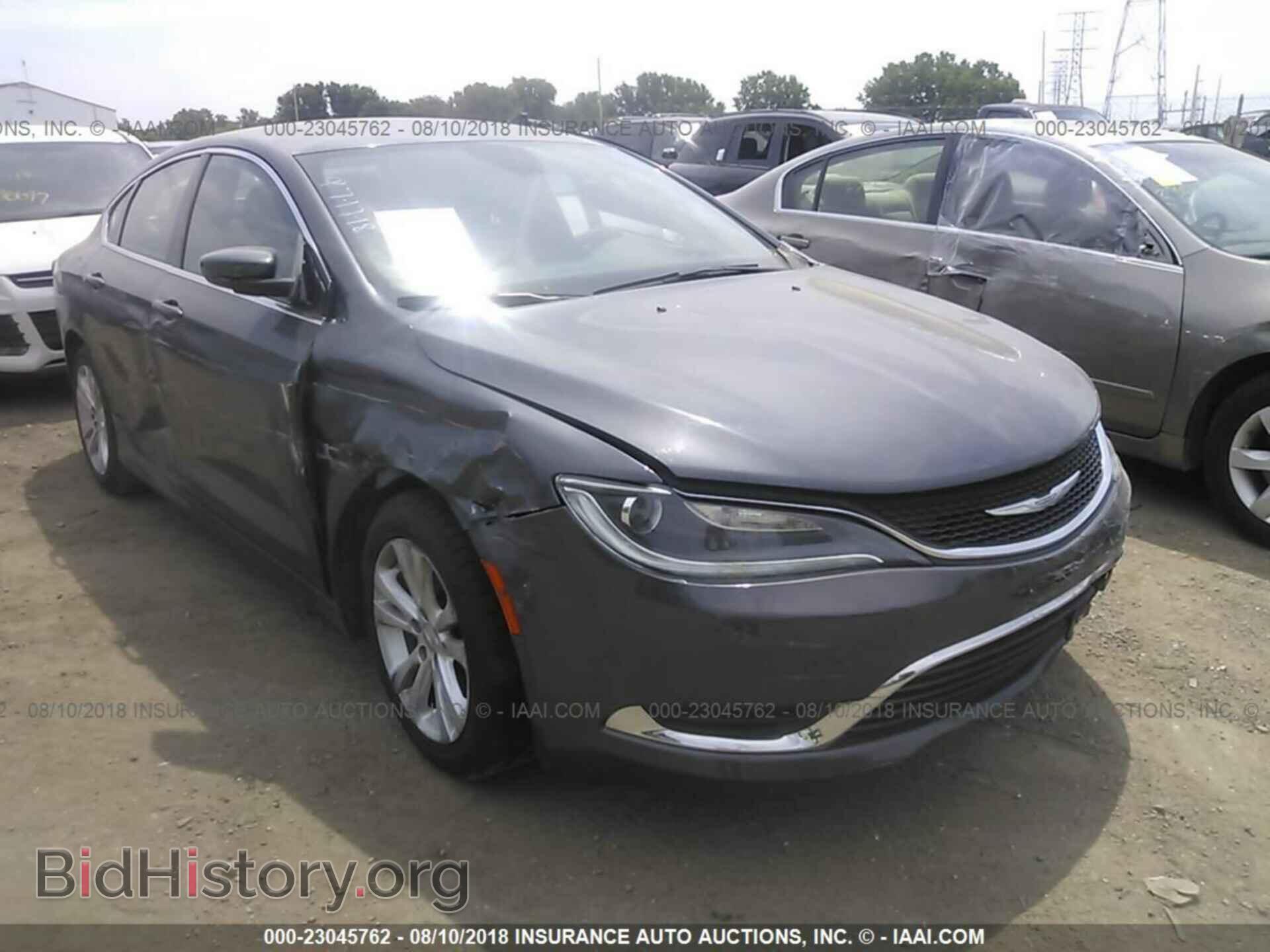 Фотография 1C3CCCAB3GN137845 - Chrysler 200 2016