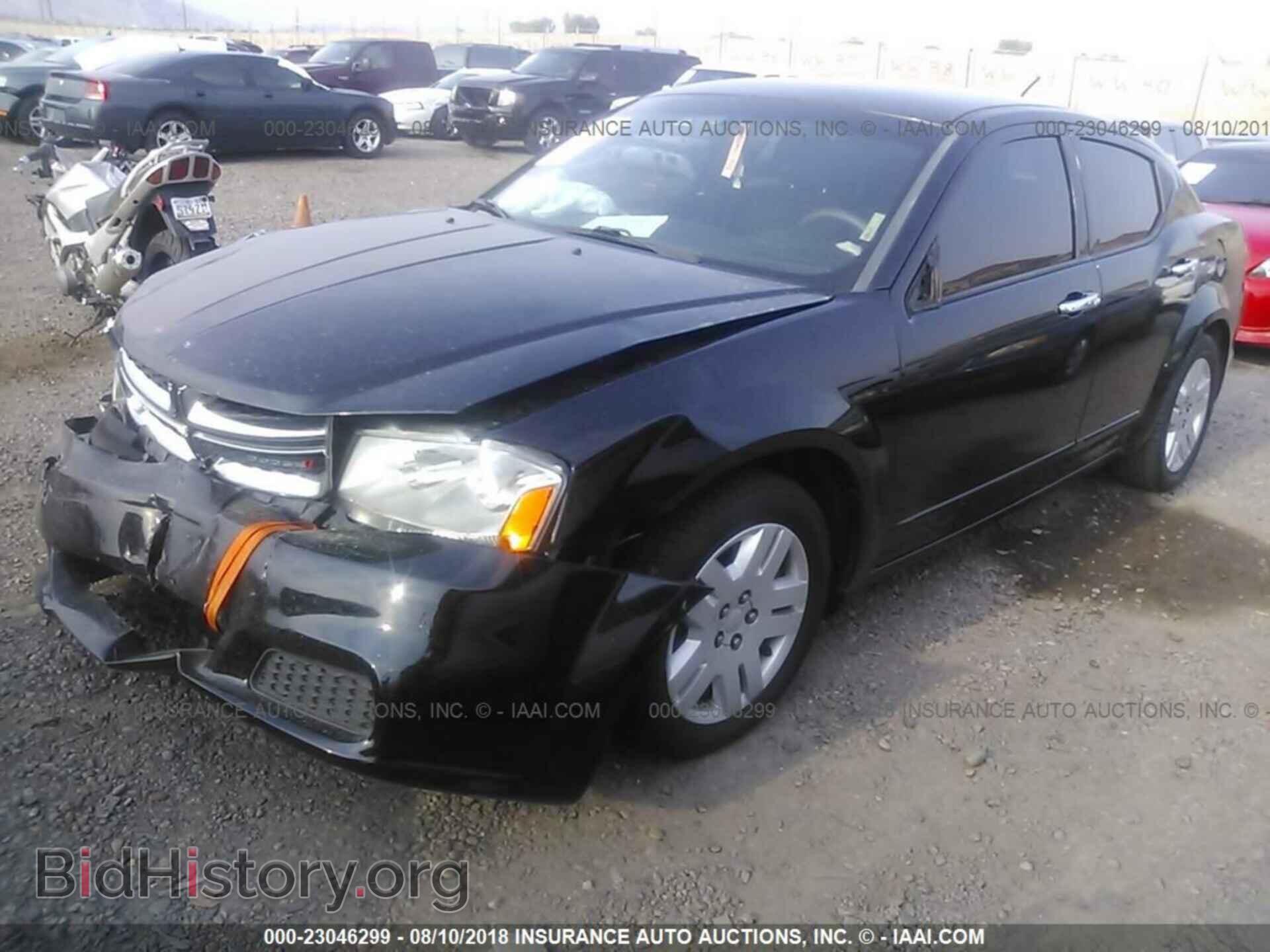 2012 Dodge Avenger - VIN: 1C3CDZAB3CN322133 - Фото 2