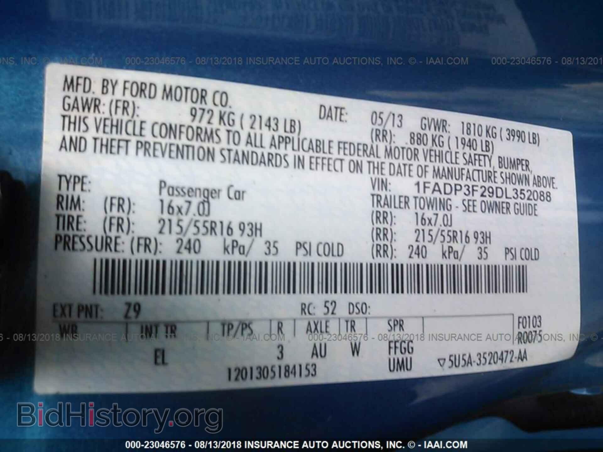2013 Ford Focus - VIN: 1FADP3F29DL352088 - Photo 9