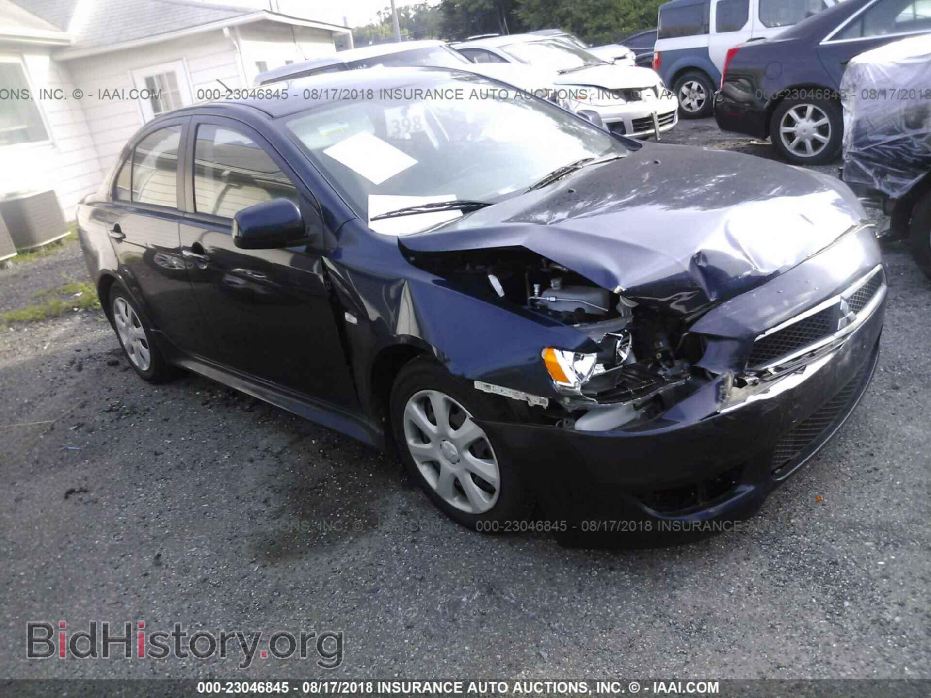 Photo JA32U2FU9DU016536 - MITSUBISHI LANCER 2013