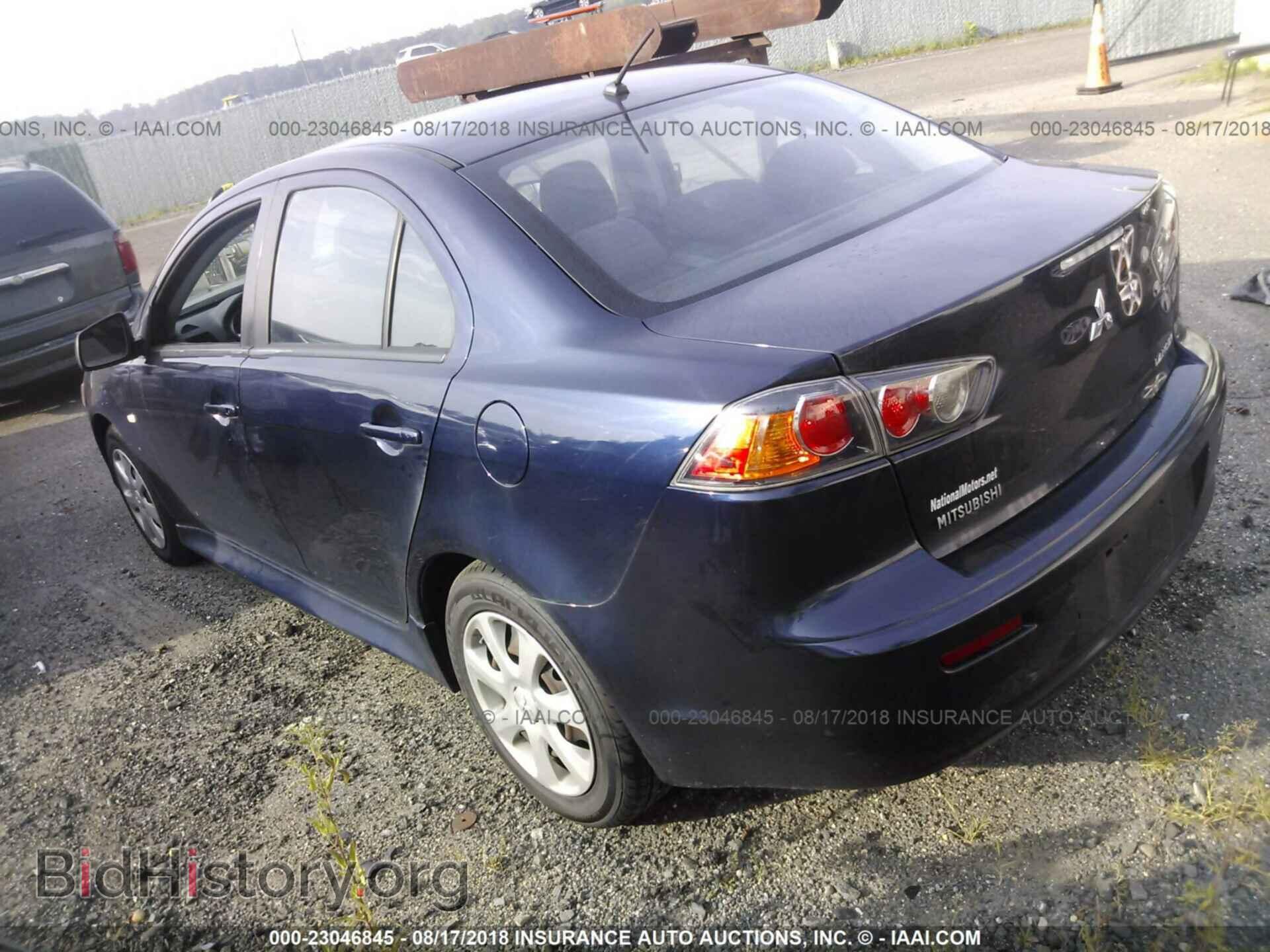 2013 MITSUBISHI LANCER - VIN: JA32U2FU9DU016536 - Фото 3