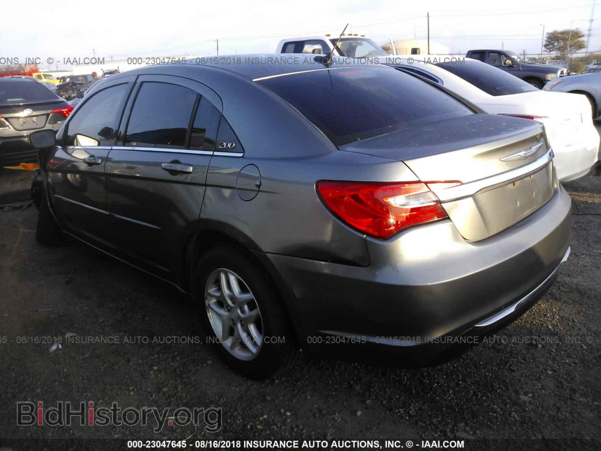 2012 Chrysler 200 - VIN: 1C3CCBBB8CN154840 - Фото 3