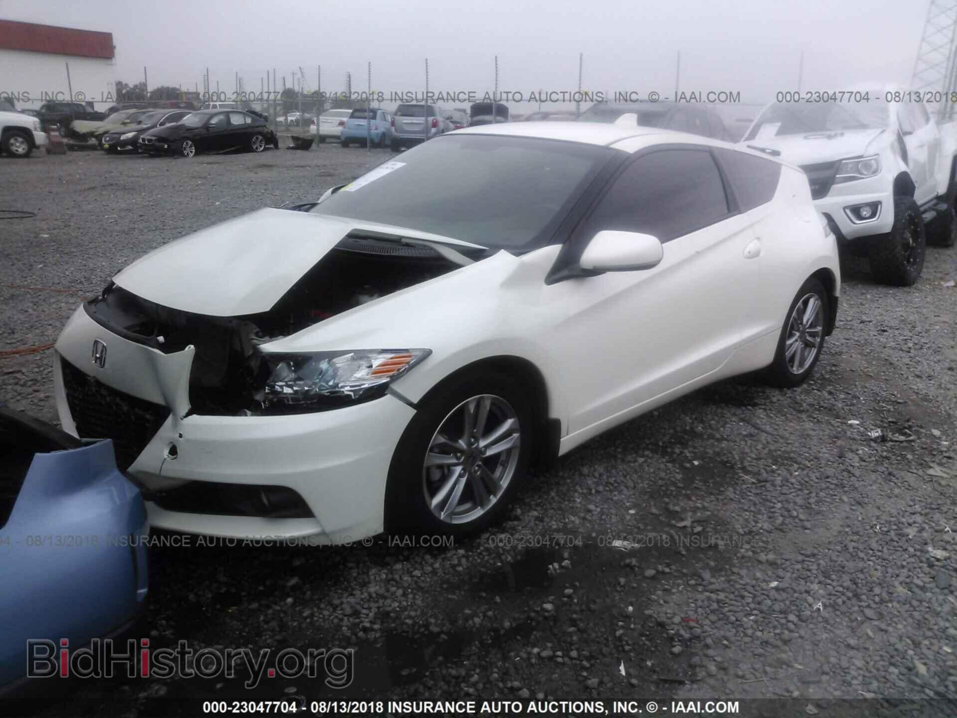2013 Honda Cr-z - VIN: JHMZF1D61DS000771 - Фото 2