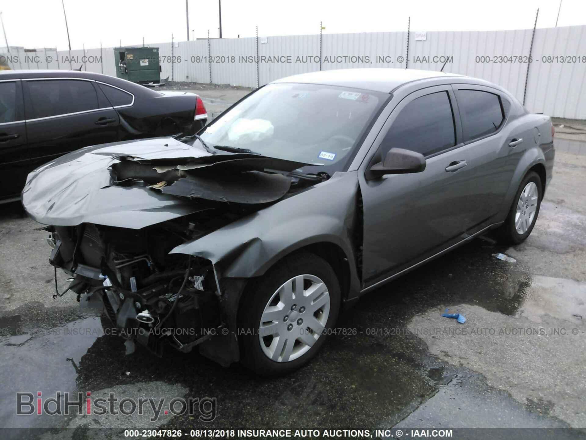 2013 Dodge Avenger - VIN: 1C3CDZAB4DN614178 - Фото 2