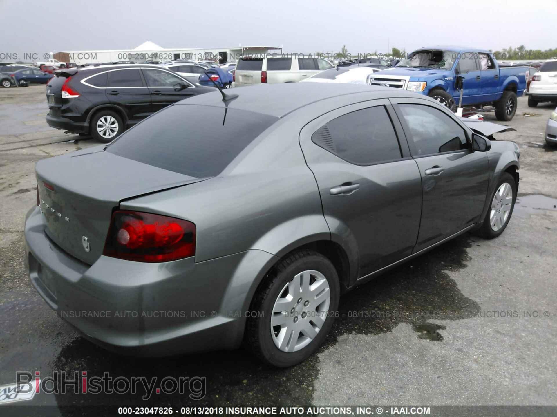 2013 Dodge Avenger - VIN: 1C3CDZAB4DN614178 - Фото 4