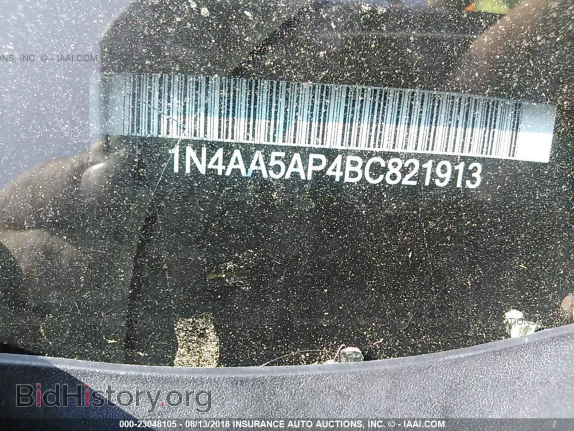 2011 Nissan Maxima - VIN: 1N4AA5AP4BC821913 - Фото 9