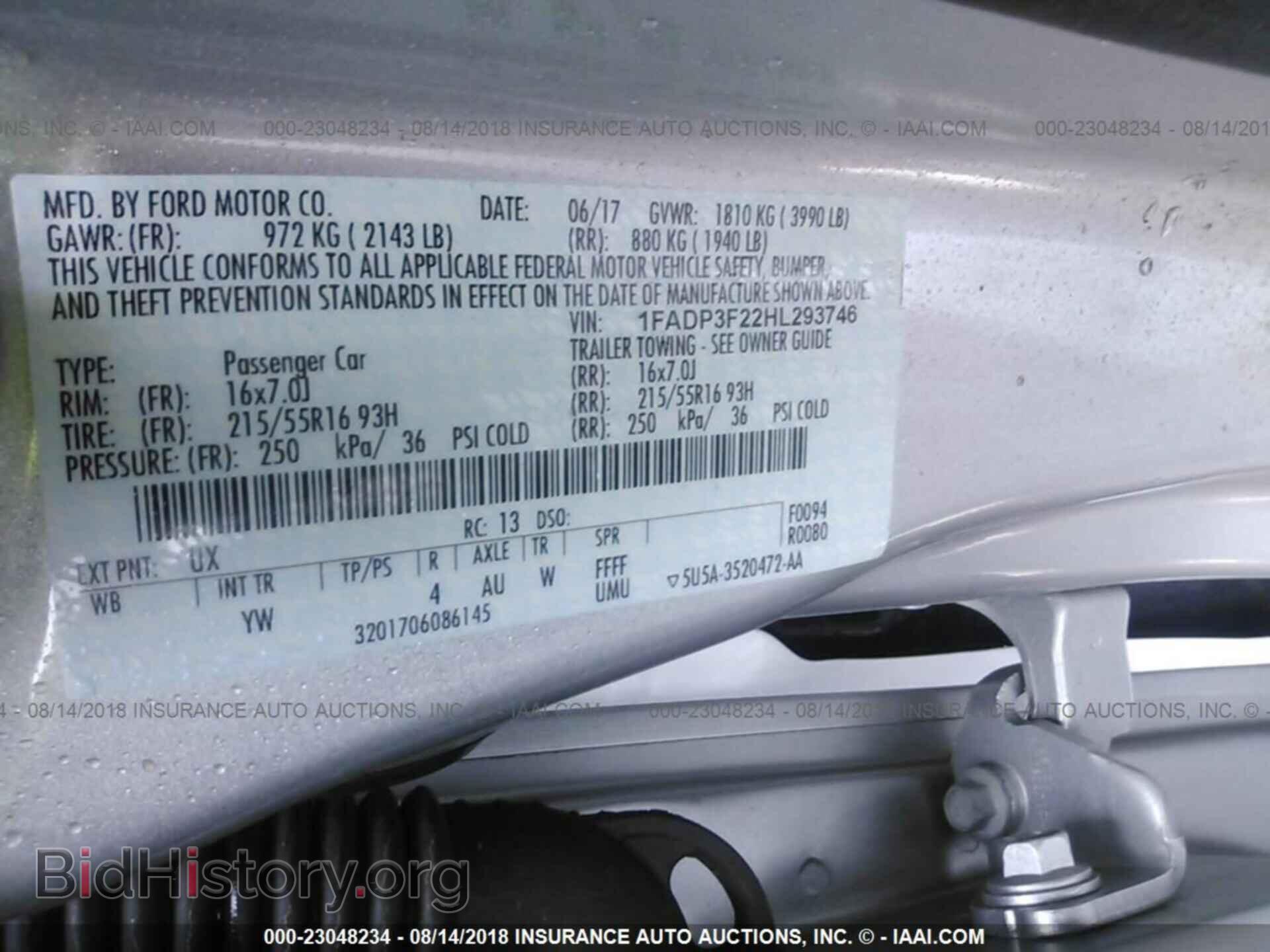 2017 Ford Focus - VIN: 1FADP3F22HL293746 - Photo 9