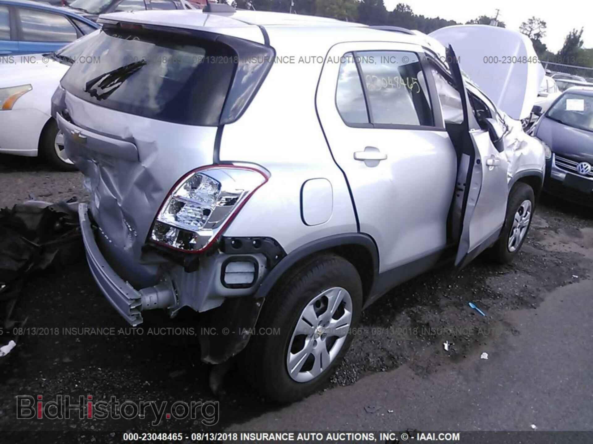 2016 Chevrolet Trax - VIN: KL7CJKSB7GB749796 - Фото 4