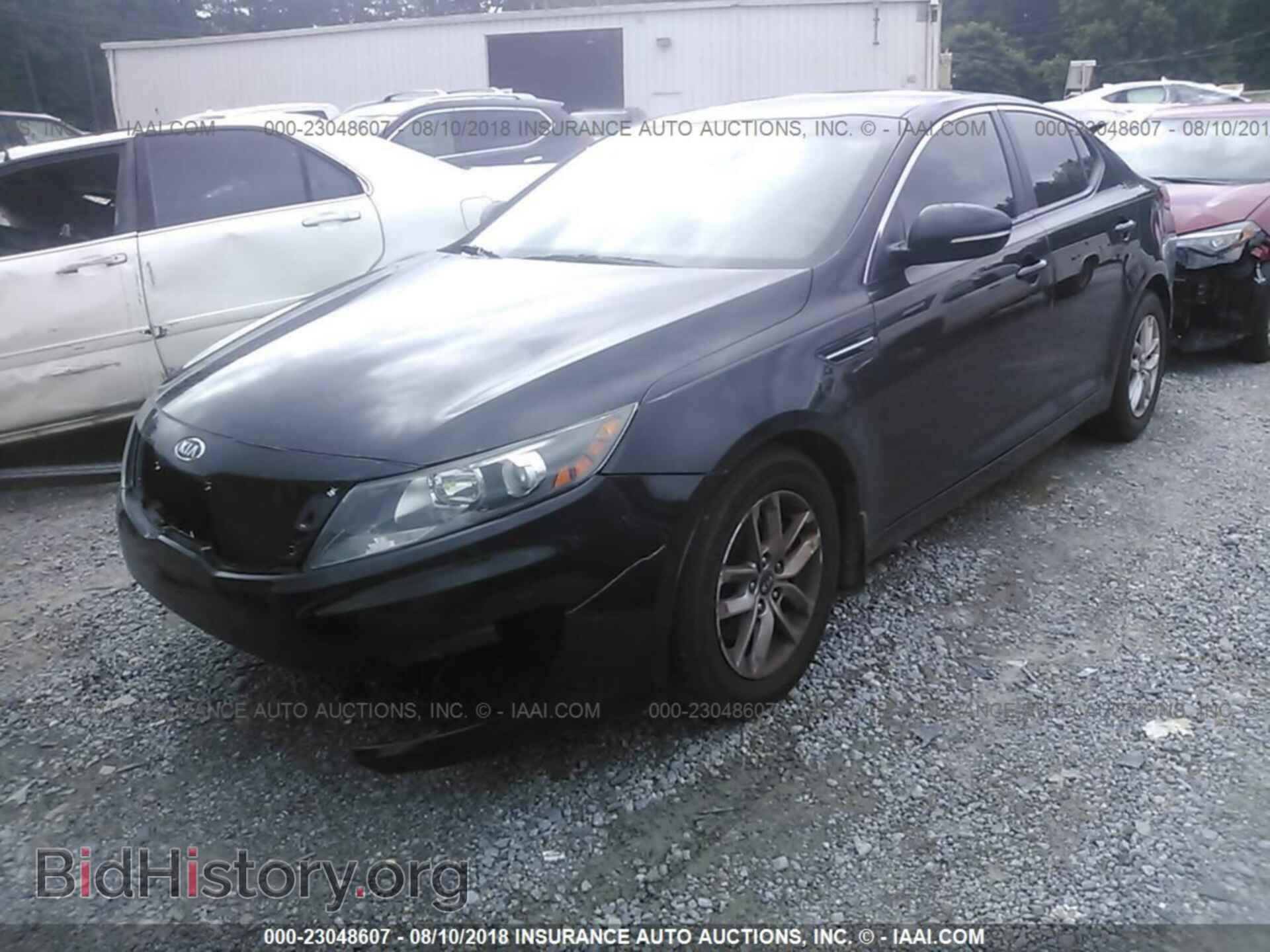2011 Kia Optima - VIN: KNAGM4A74B5182603 - Фото 2
