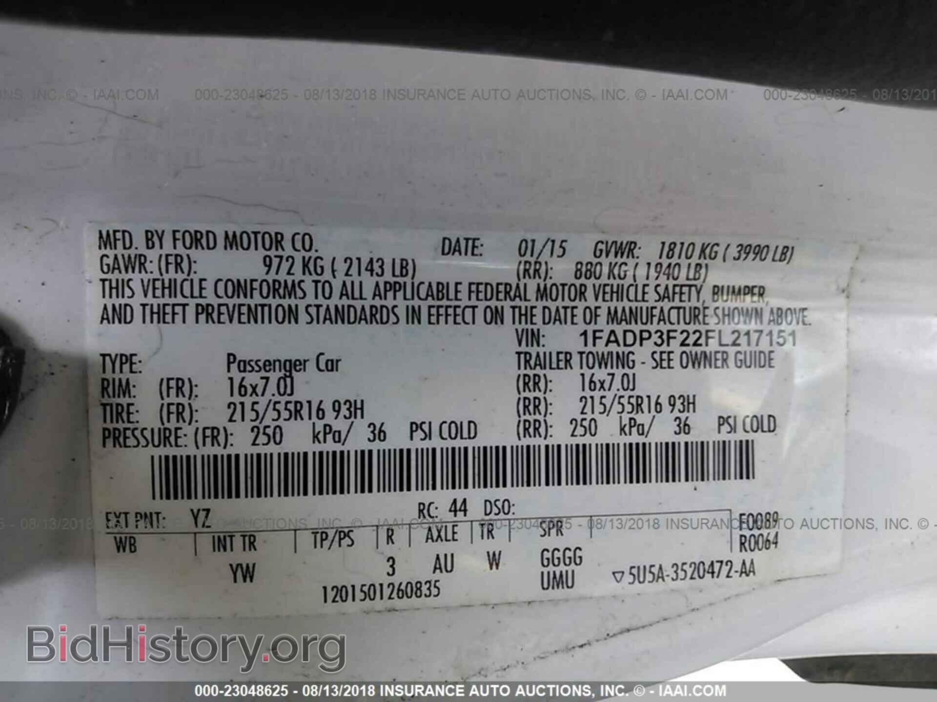 2015 Ford Focus - VIN: 1FADP3F22FL217151 - Photo 9