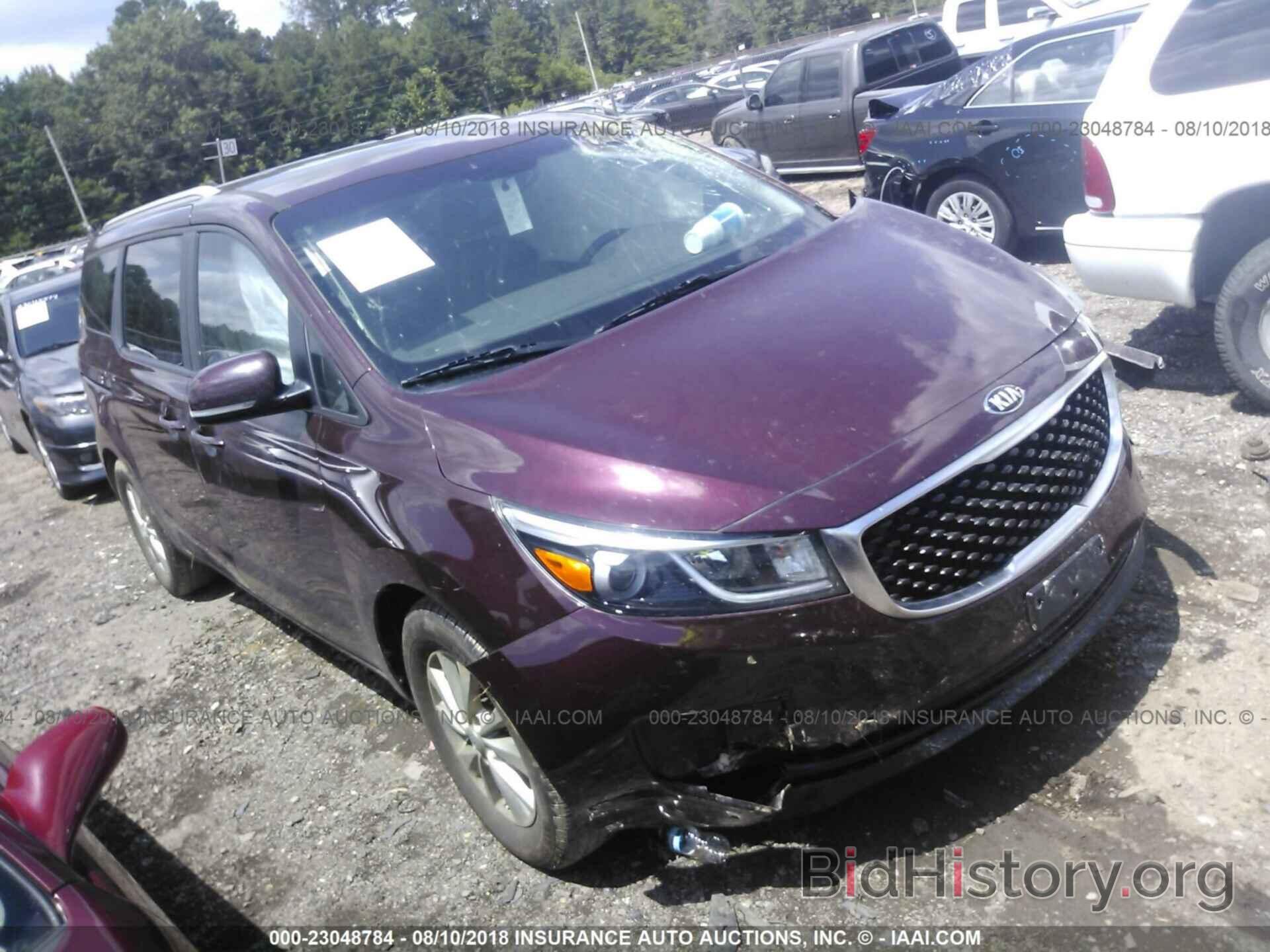 Photo KNDMB5C12G6085640 - KIA SEDONA 2016