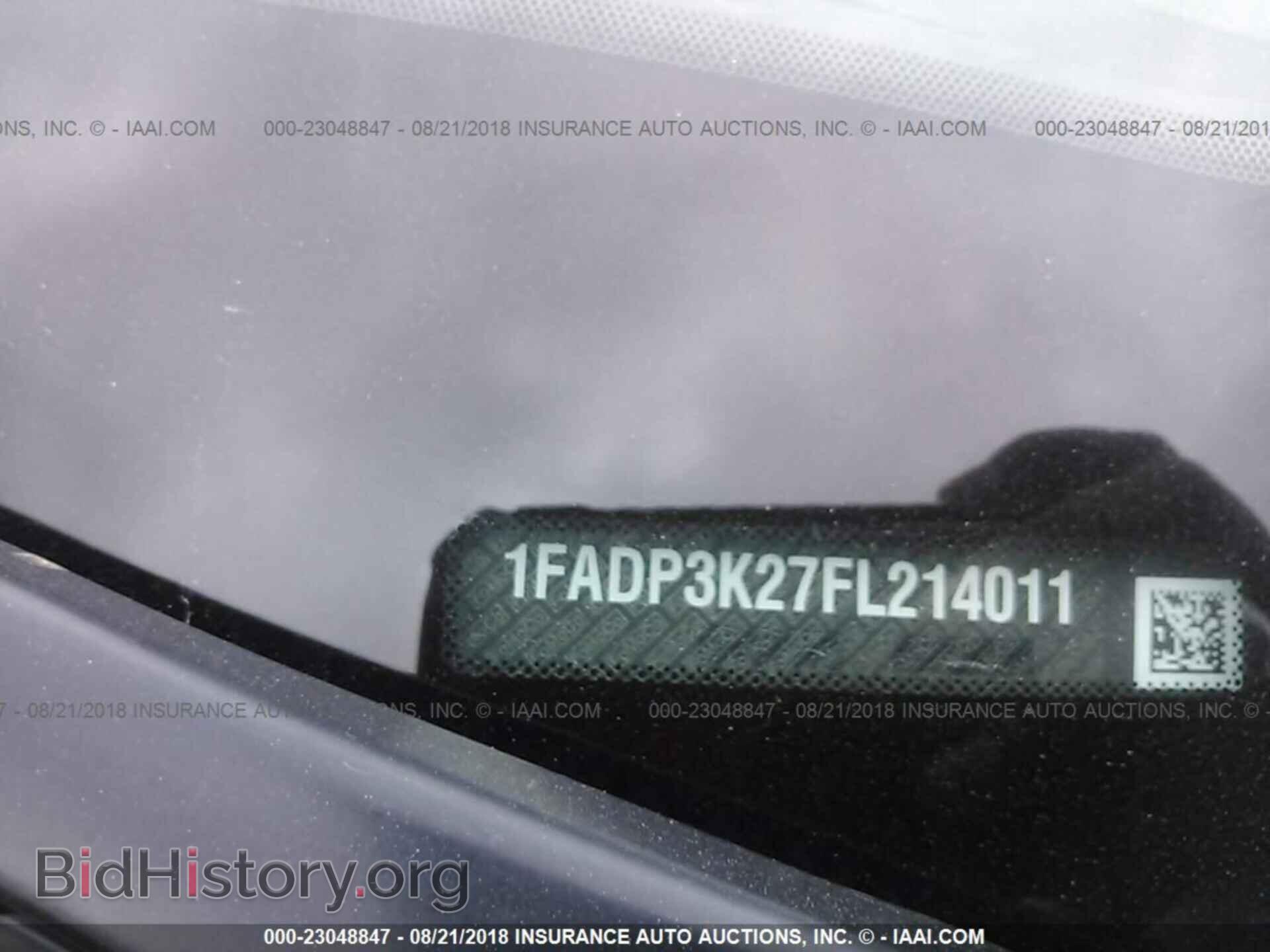 2015 FORD FOCUS - VIN: 1FADP3K27FL214011 - Фото 9